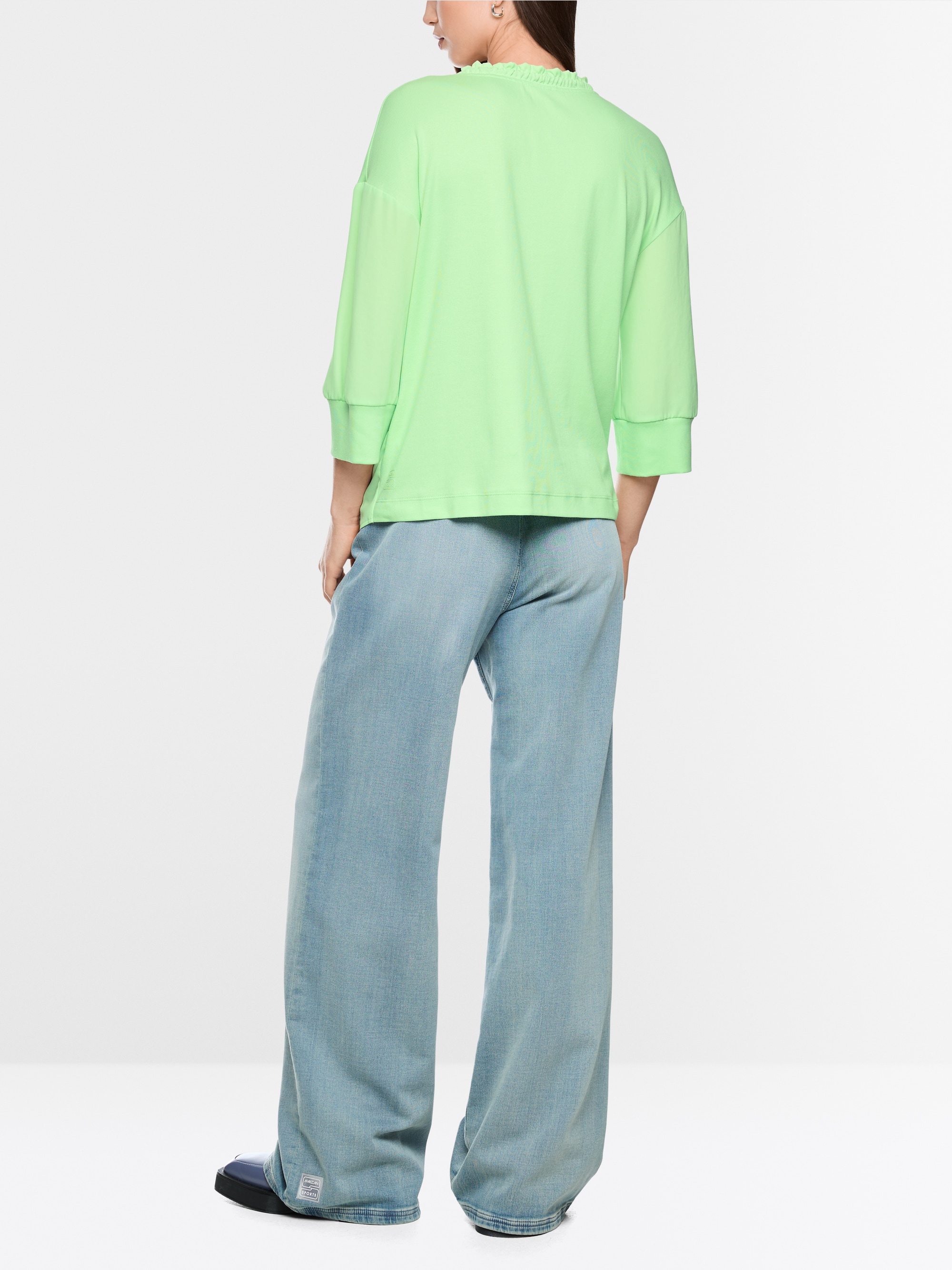Loose-fit blouse shirt