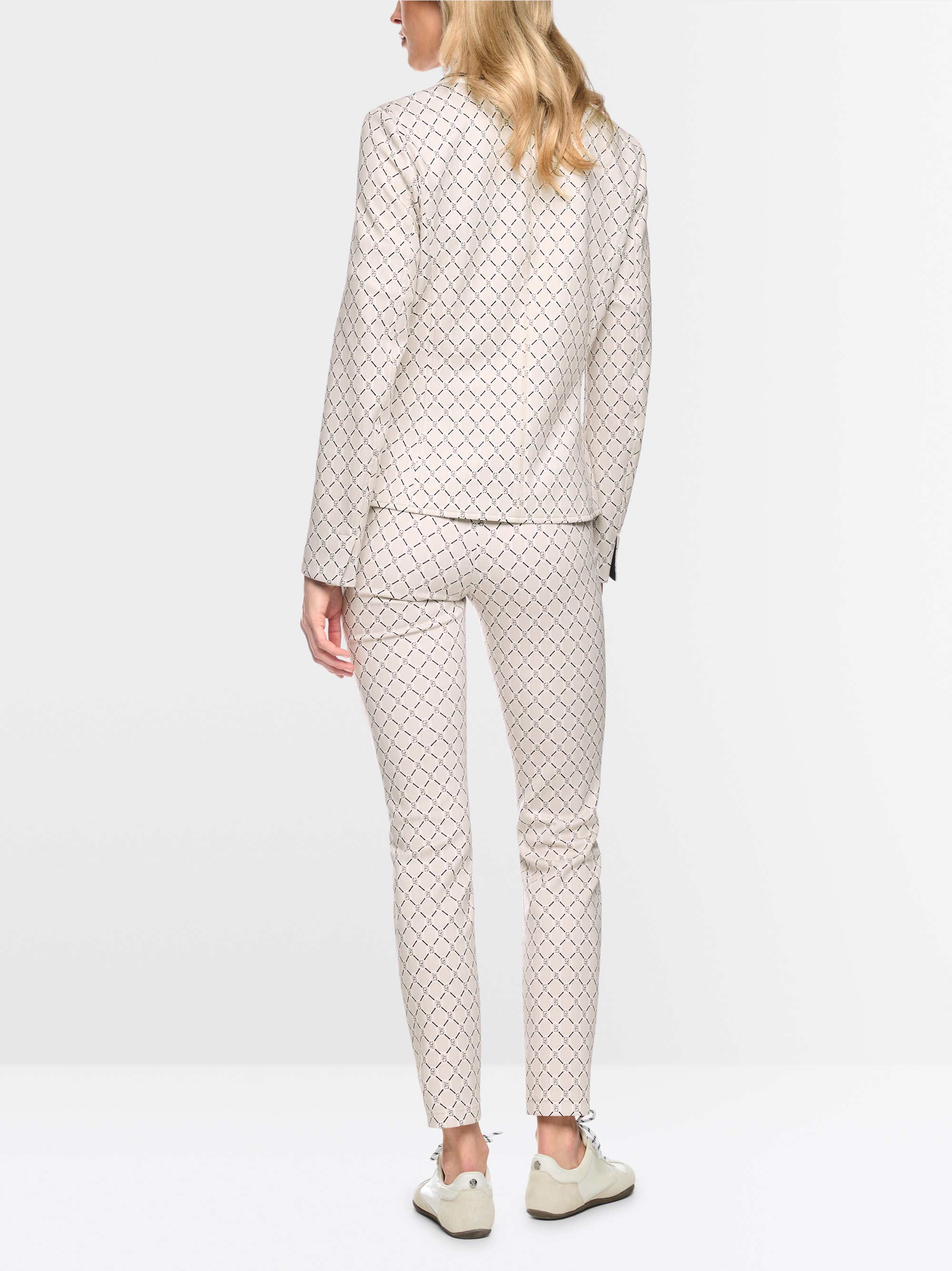 Pantalon imprimé en jersey scuba