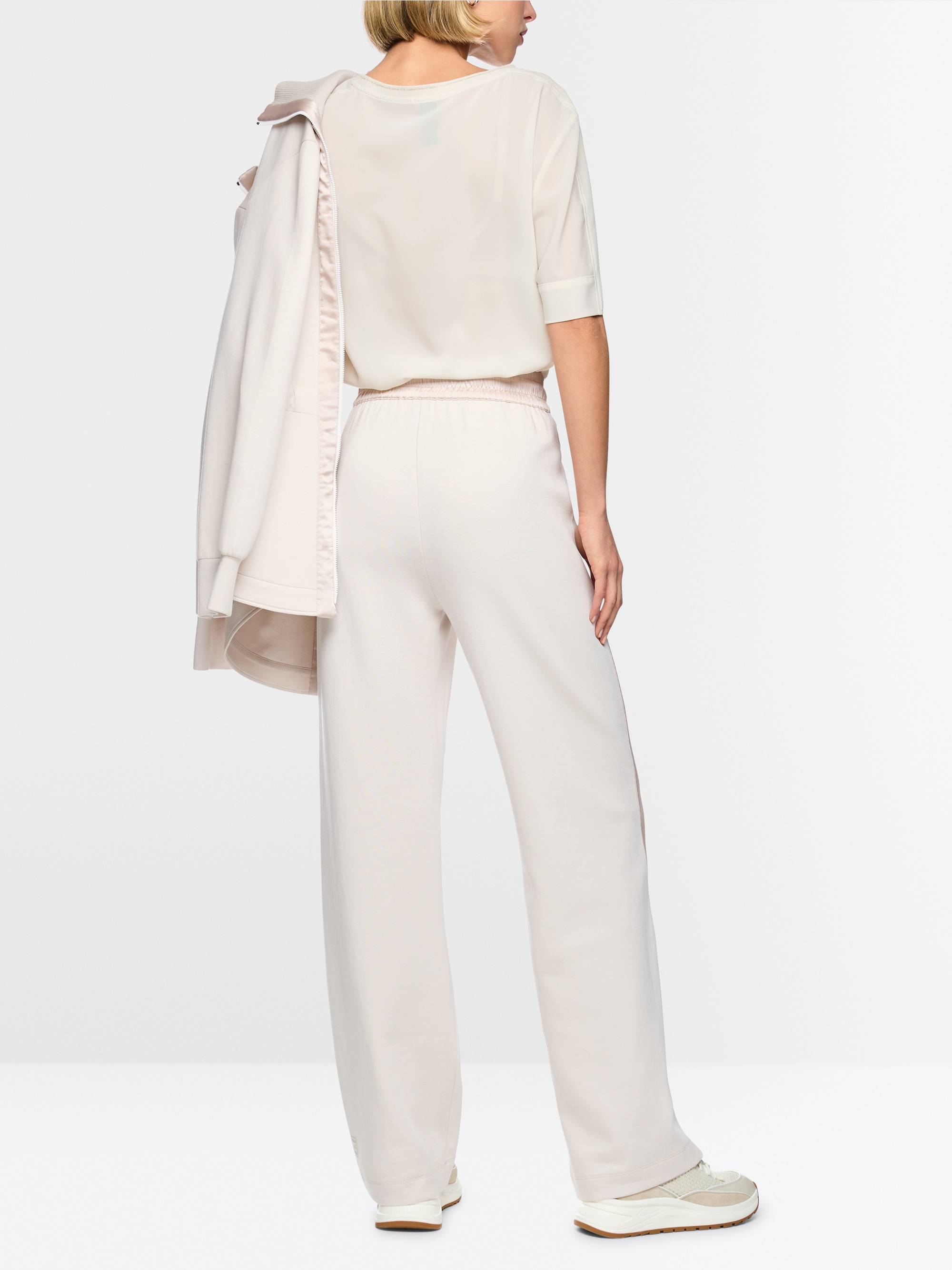 Pantalon à enfiler WASHINGTON avec détails en satin