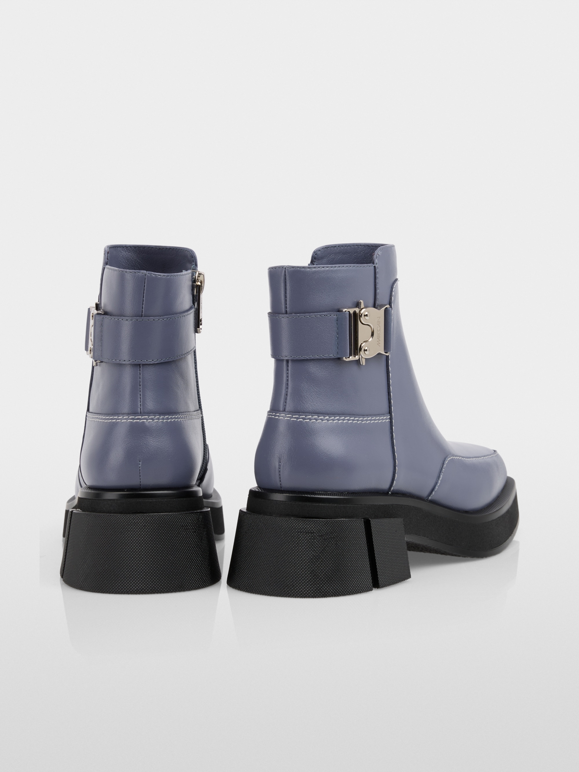 Leather boots