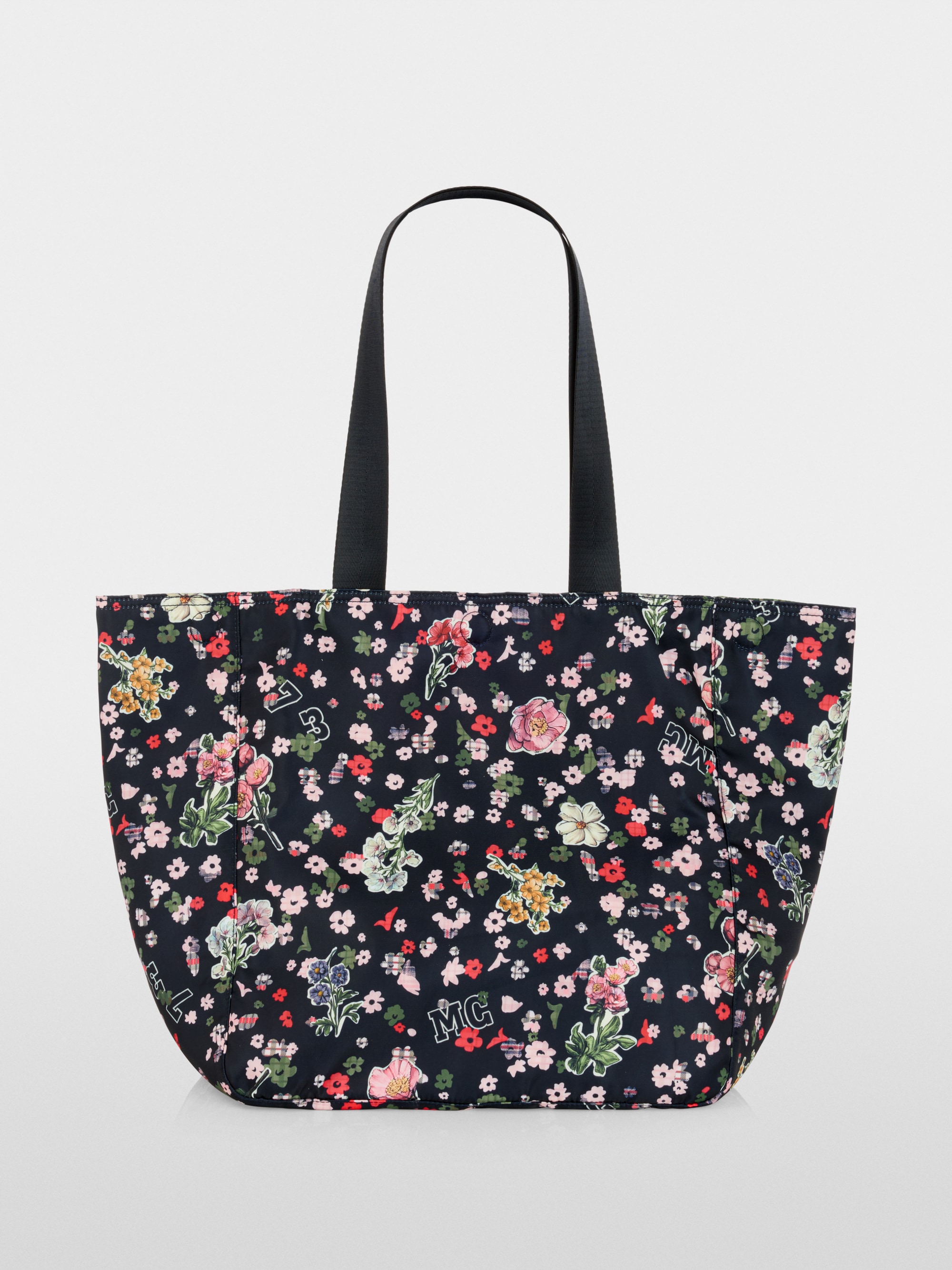 Reversible nylon shopper