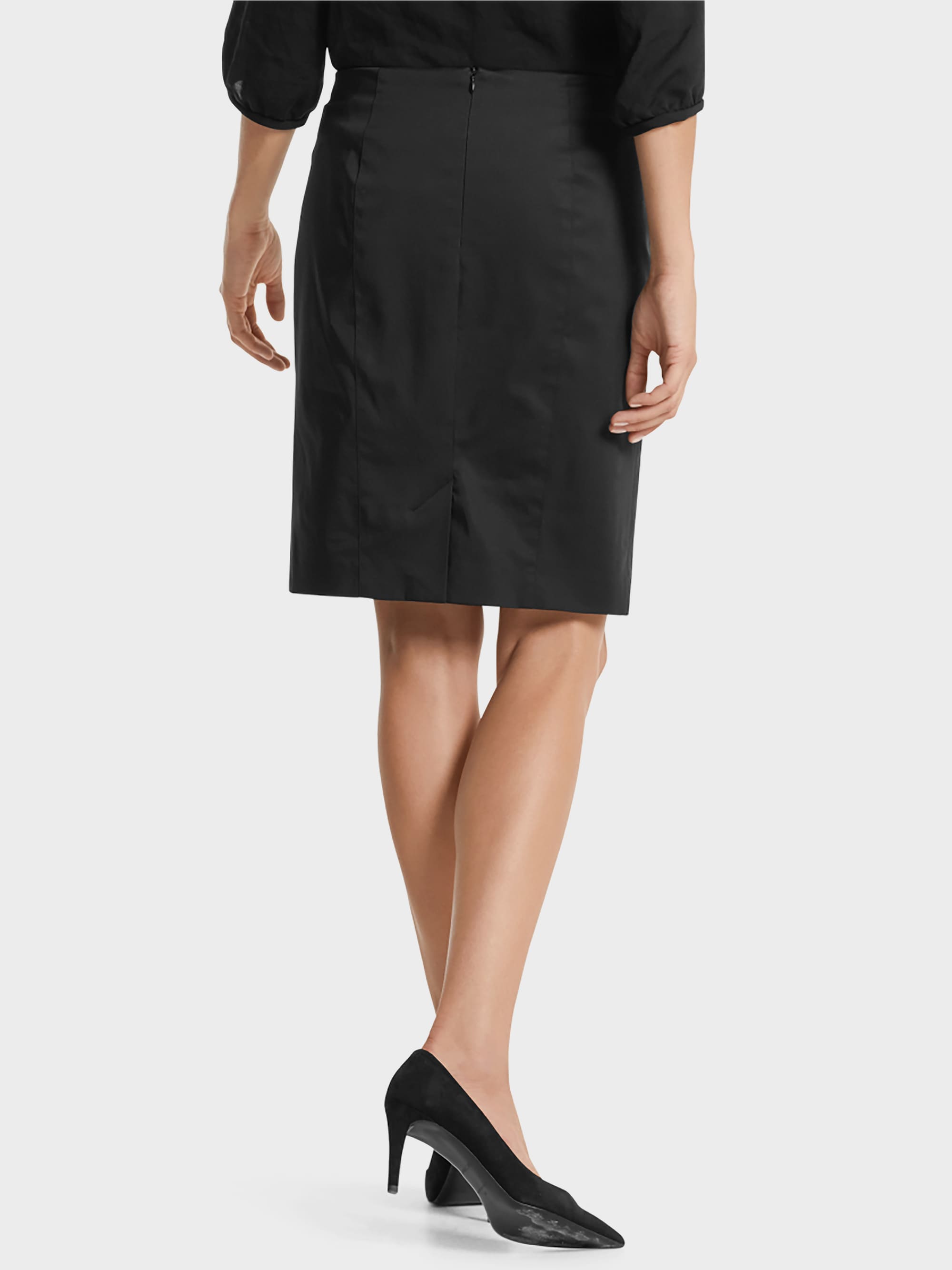 Jupe en coton stretch