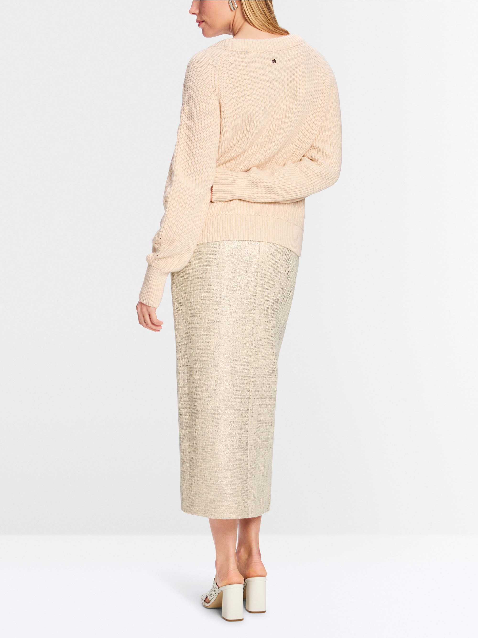 Pull découpé Knitted in Germany