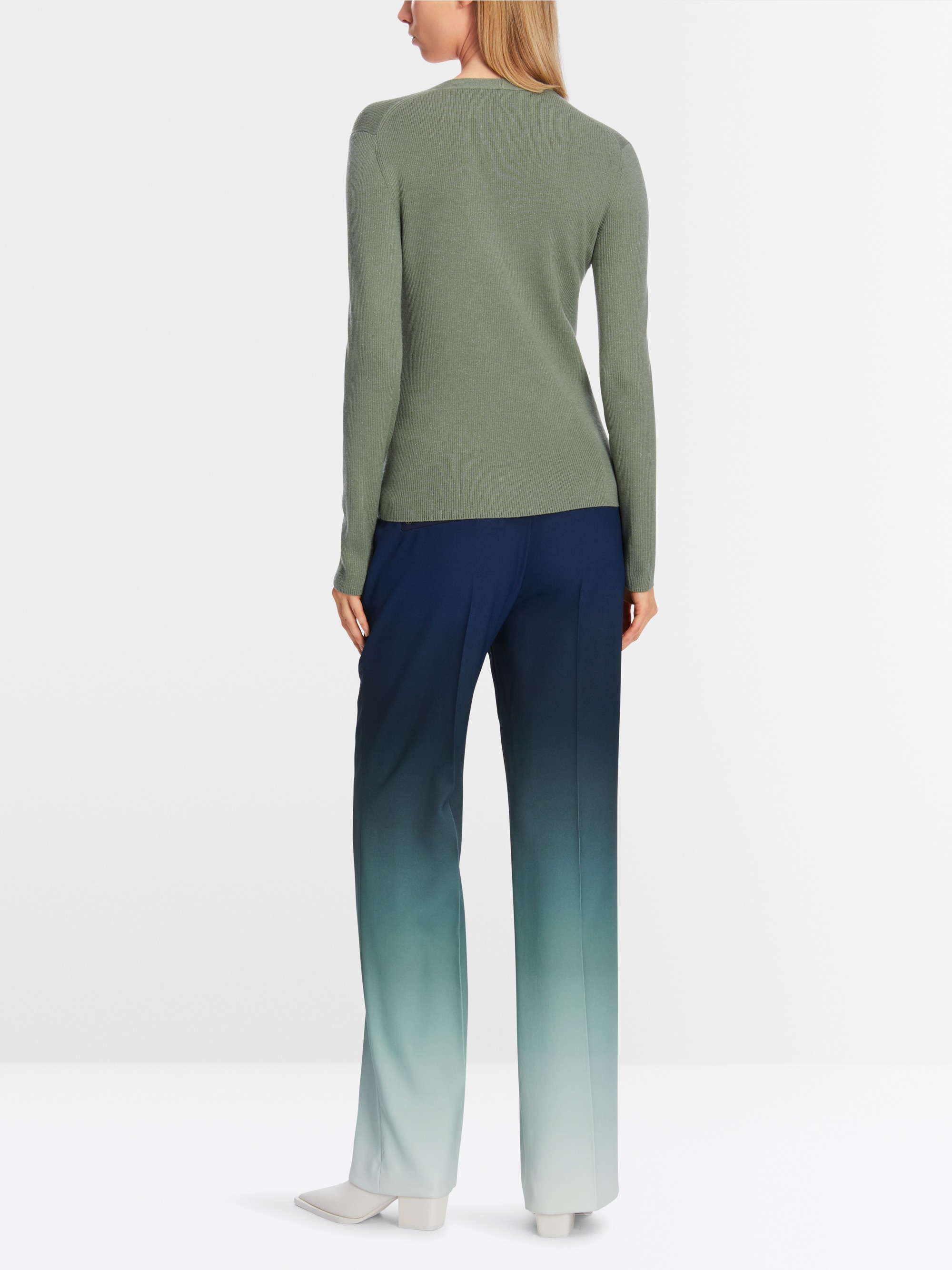 Sweater ‘Rethink Together’ met lurex