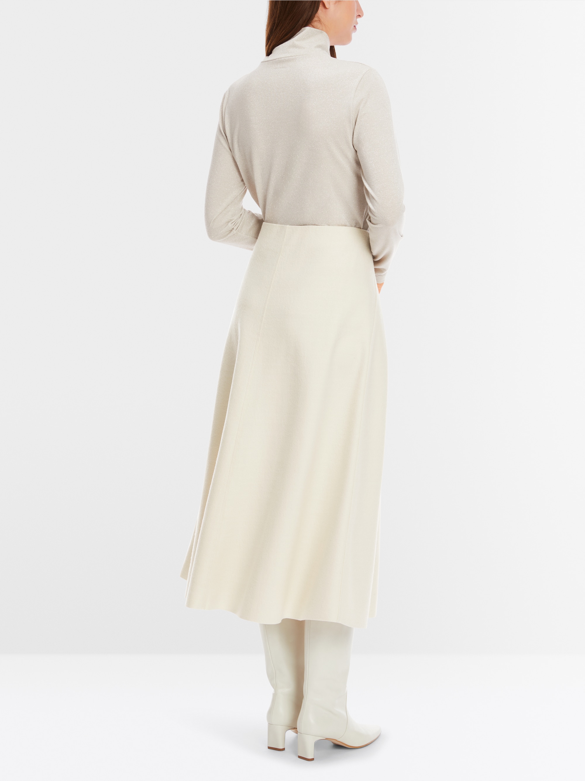 Pure wool skirt - knitted in Germany