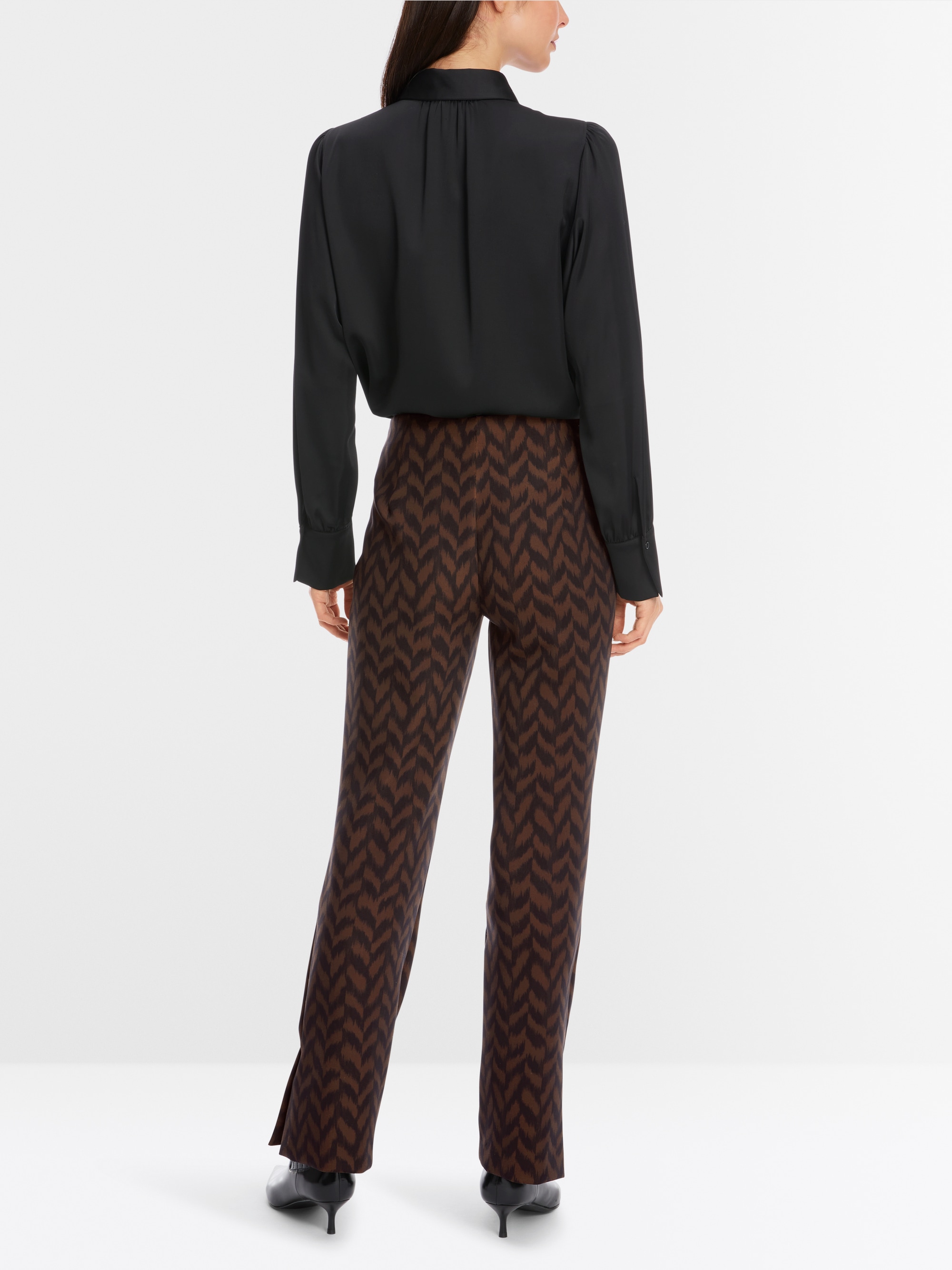 FATSA slip-on pants in stretch