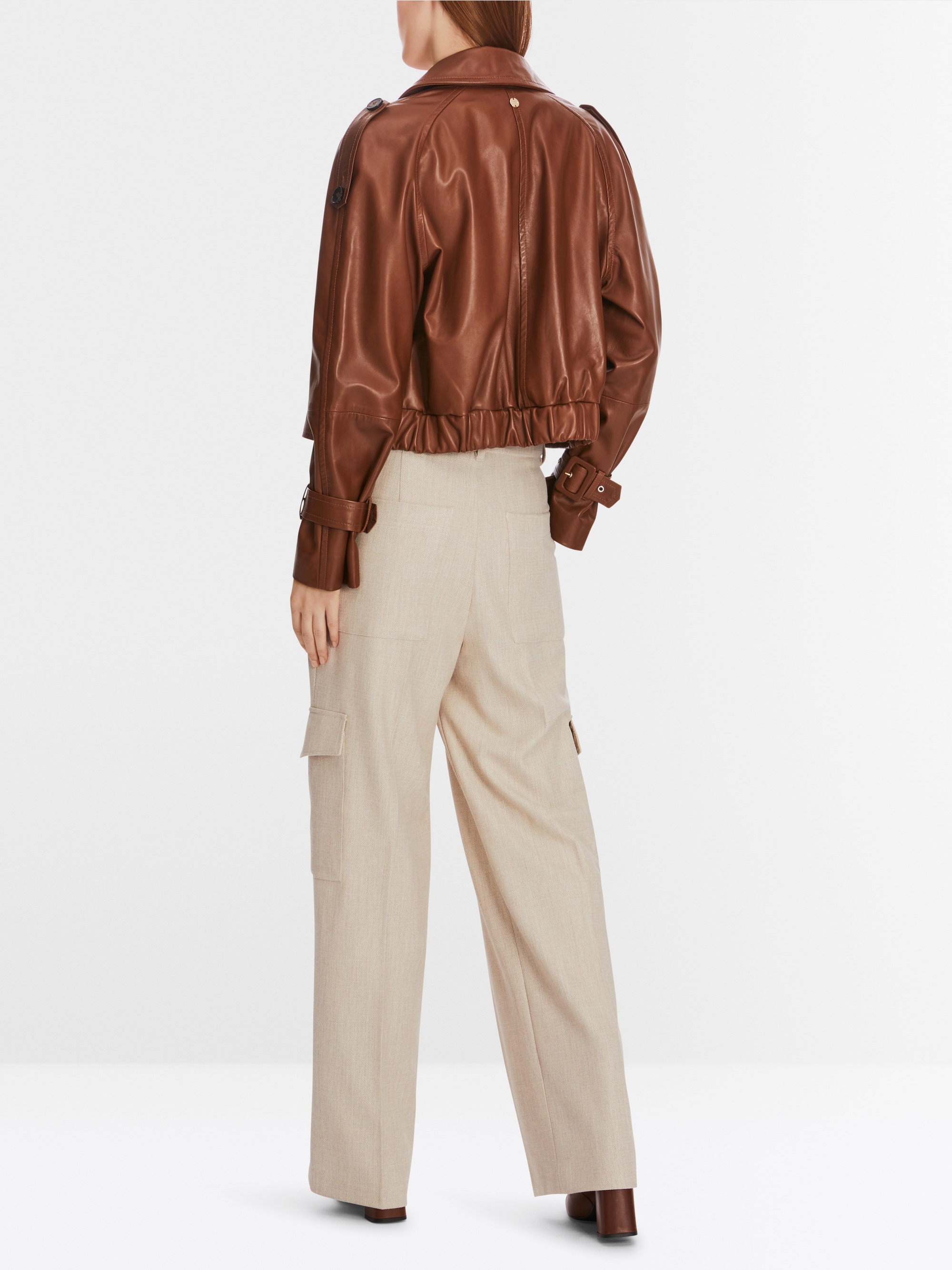 WASCO high-waist trousers