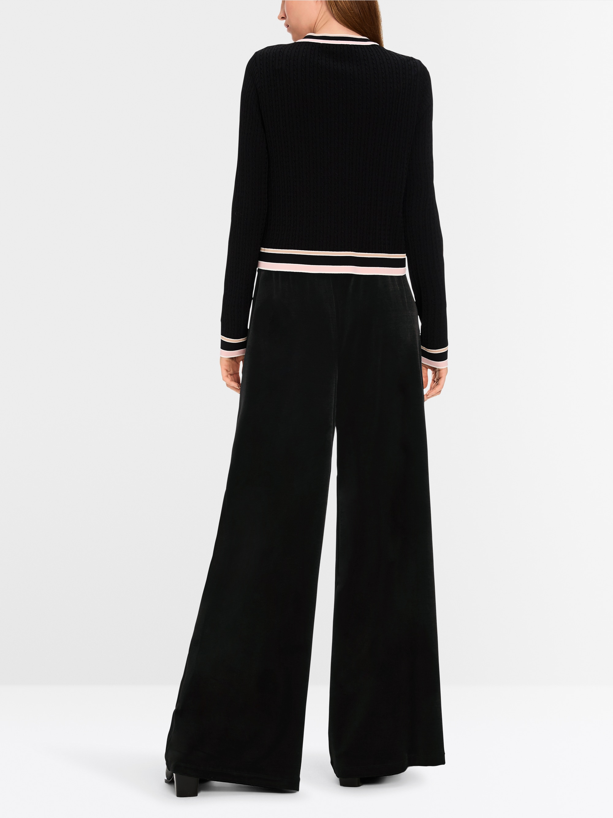 Hose aus Samt-Jersey Modell WINNIPEG
