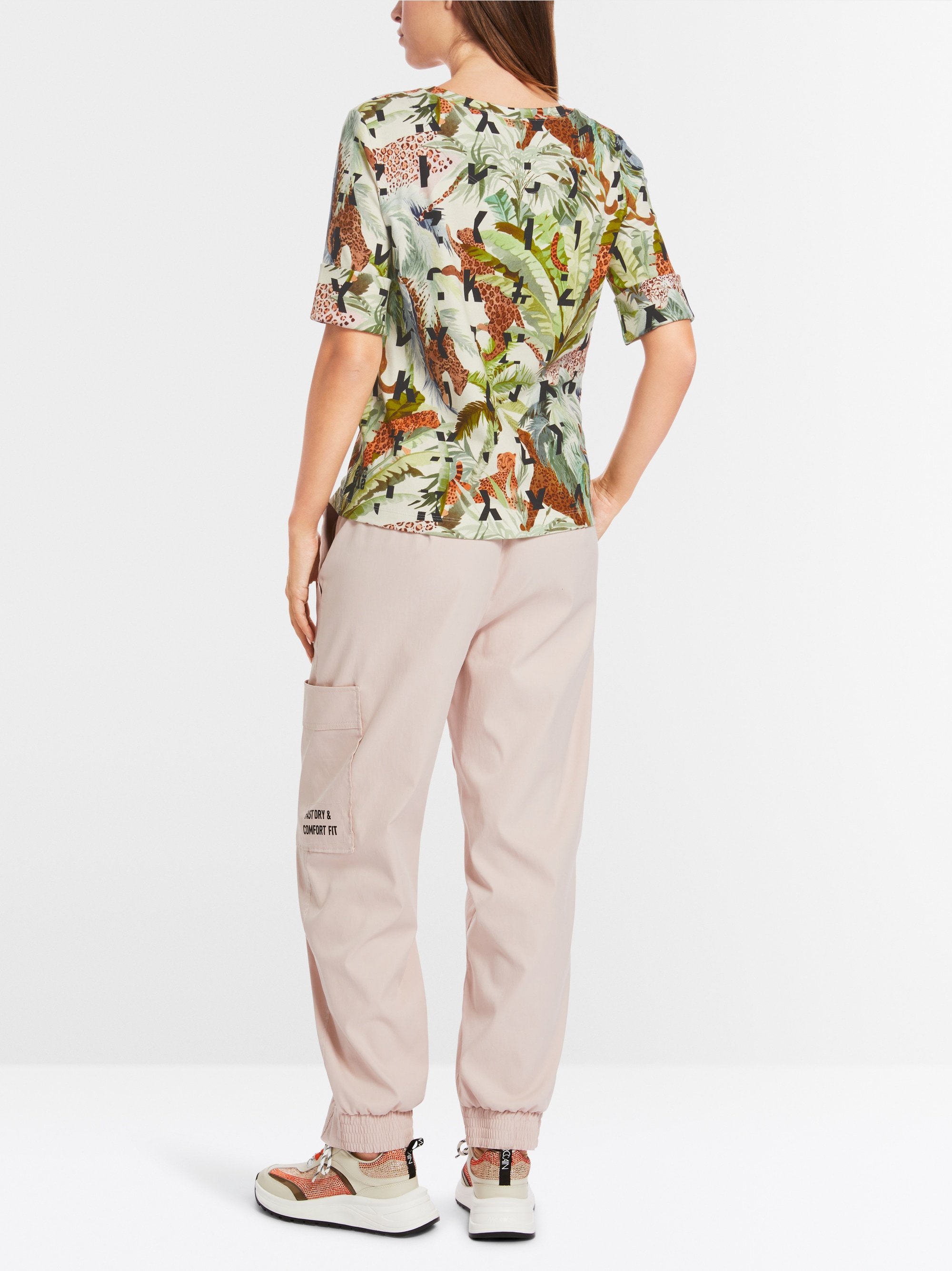 T-shirt met all-over print