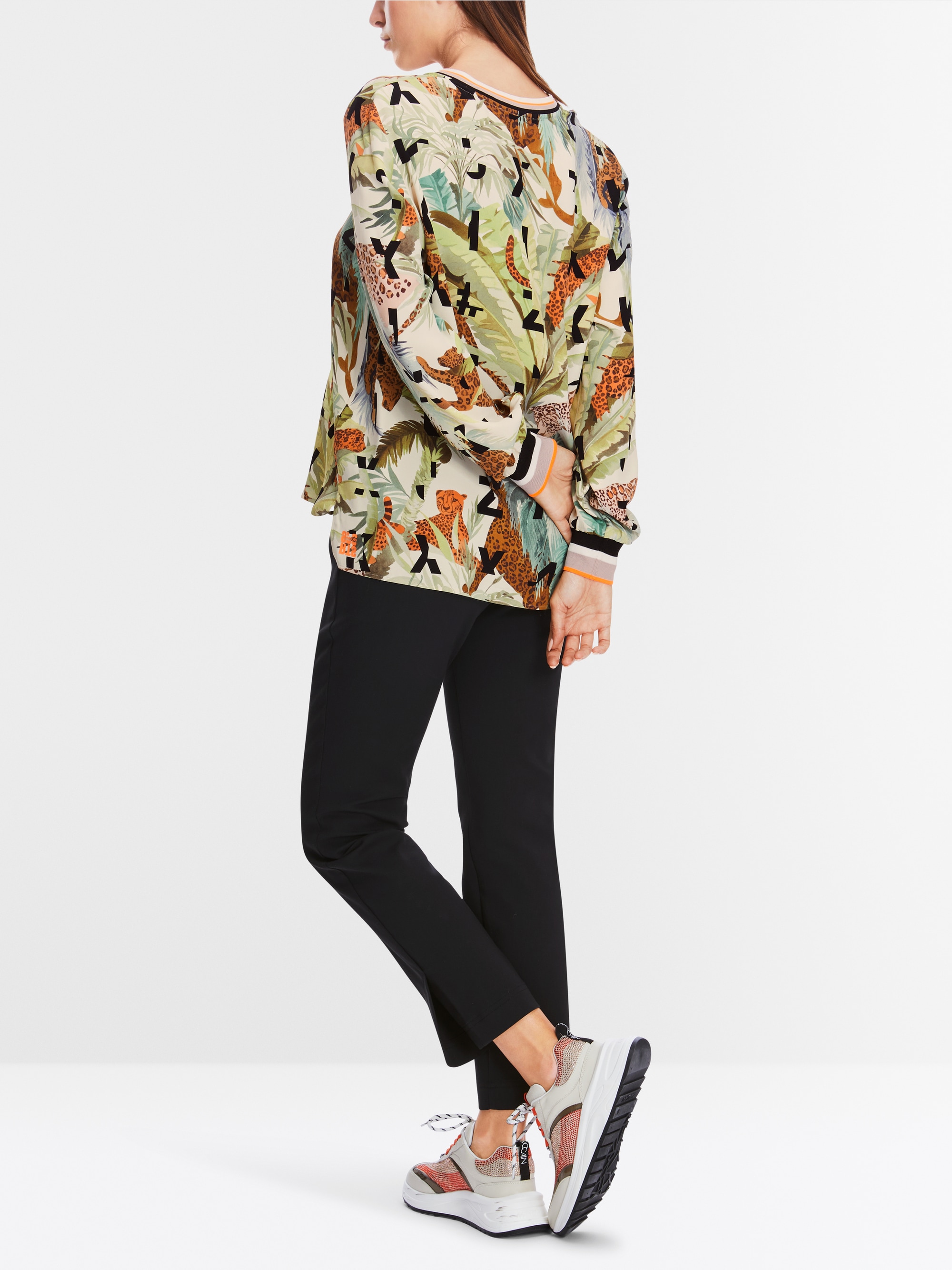 Casual blouse van viscose ‘Rethink Together’