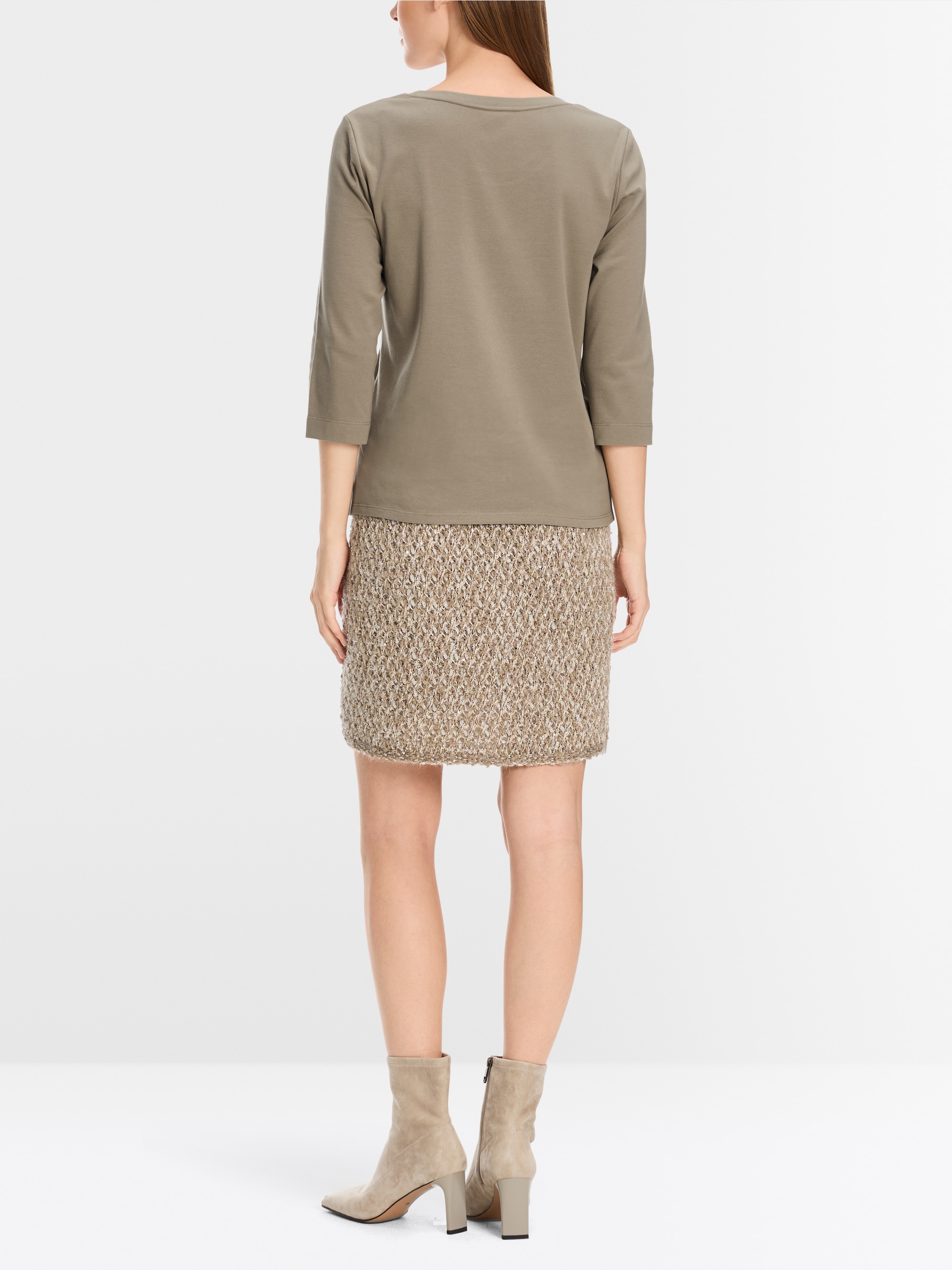 T-shirt avec perles