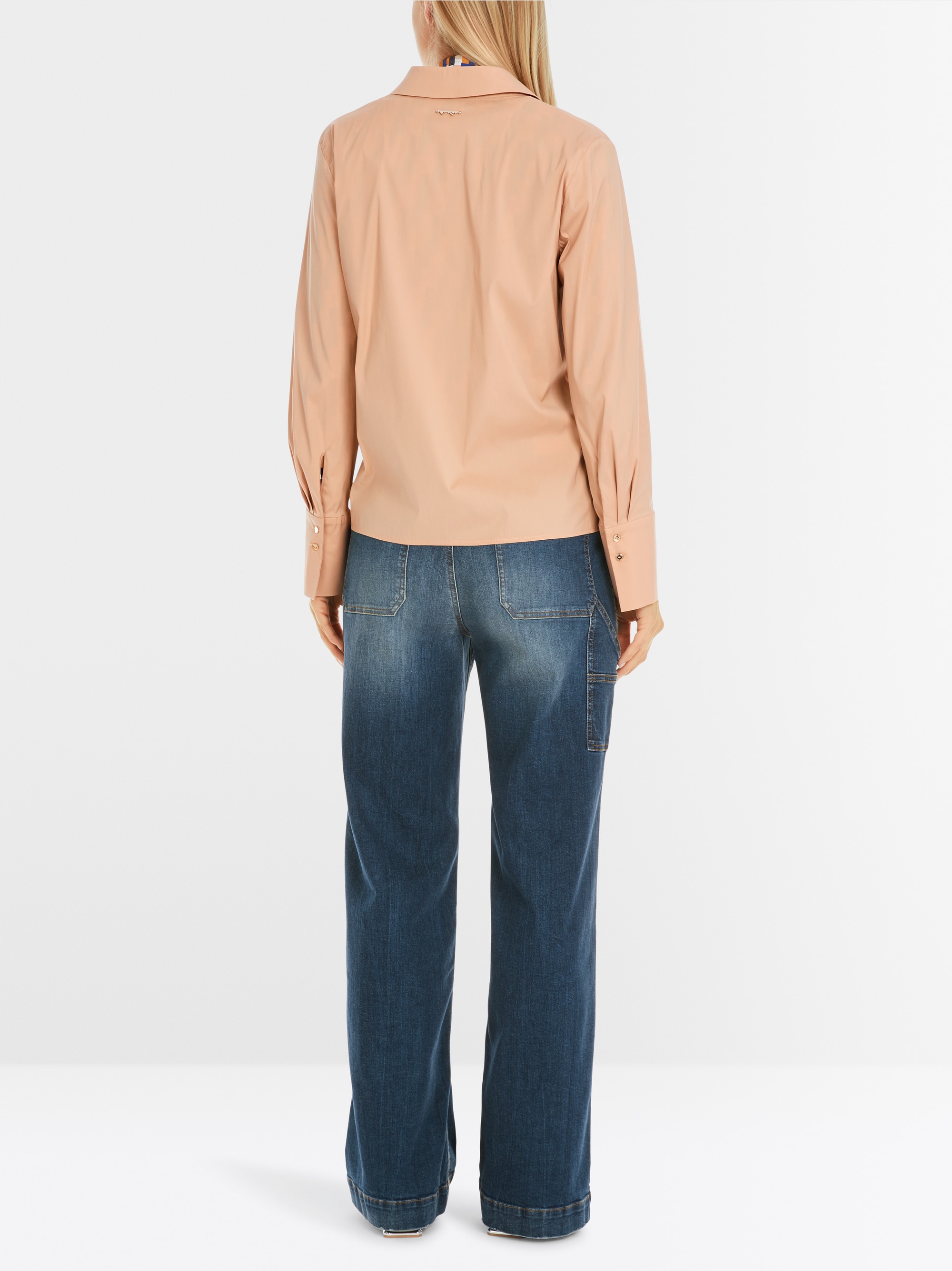 Blouse in colbert-stijl