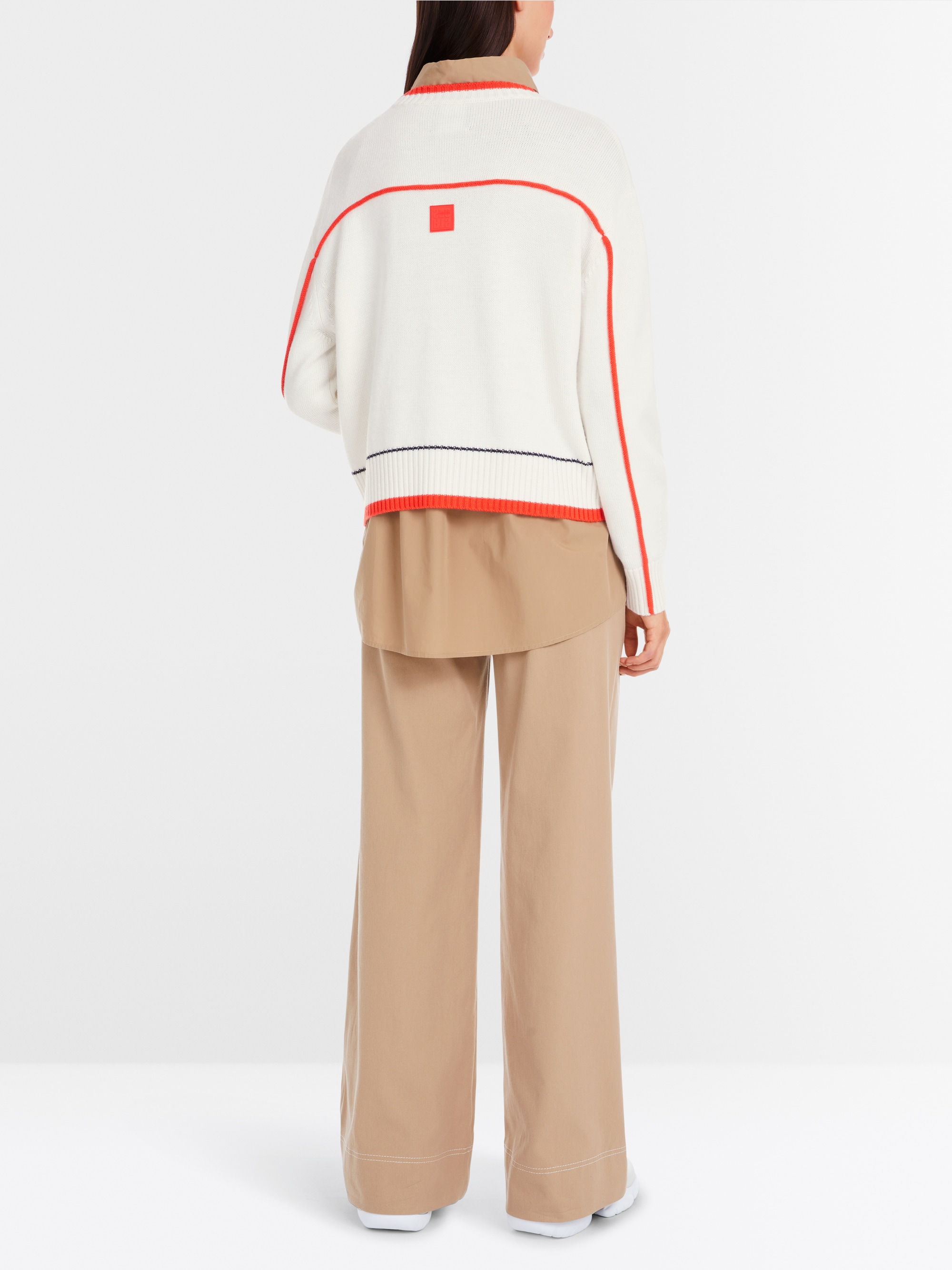 Sweater aus reiner Wolle