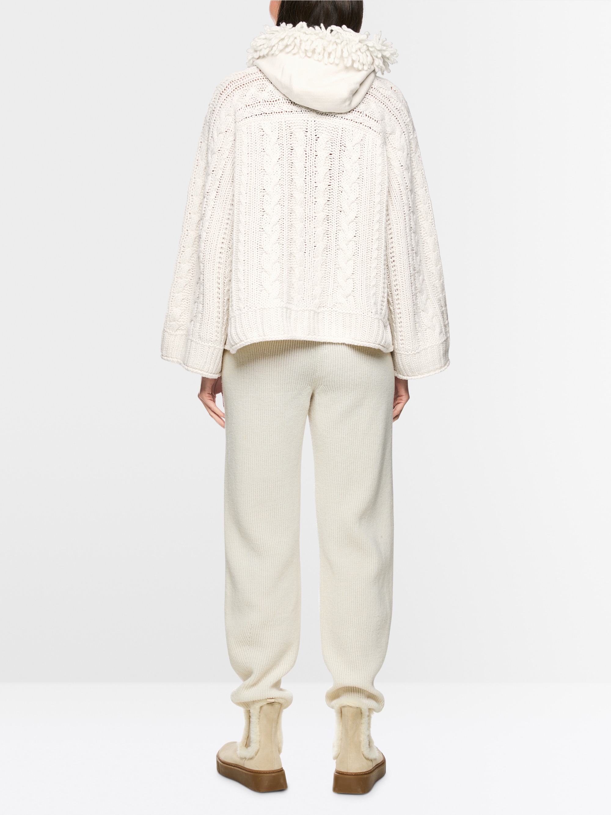 Zopfstrickpullover Knitted in Germany