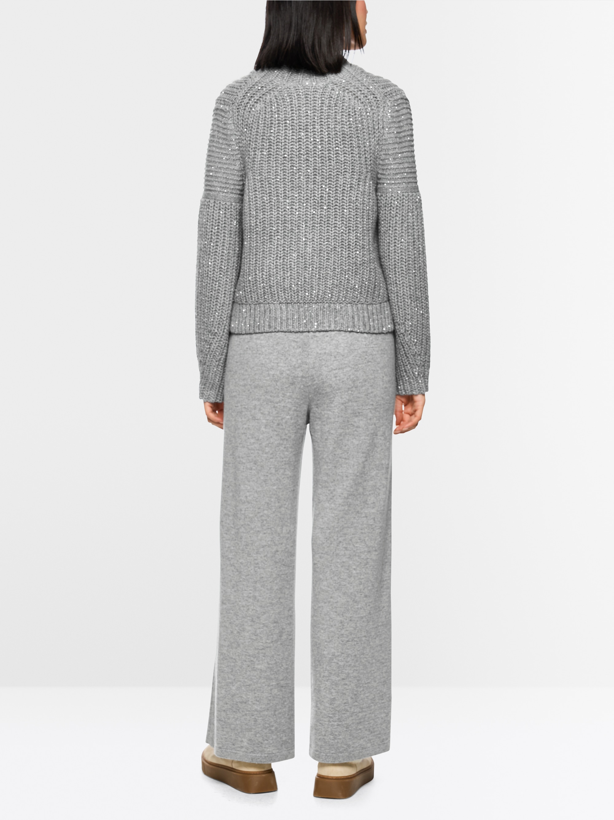 Schimmernder Pullover Knitted in Germany