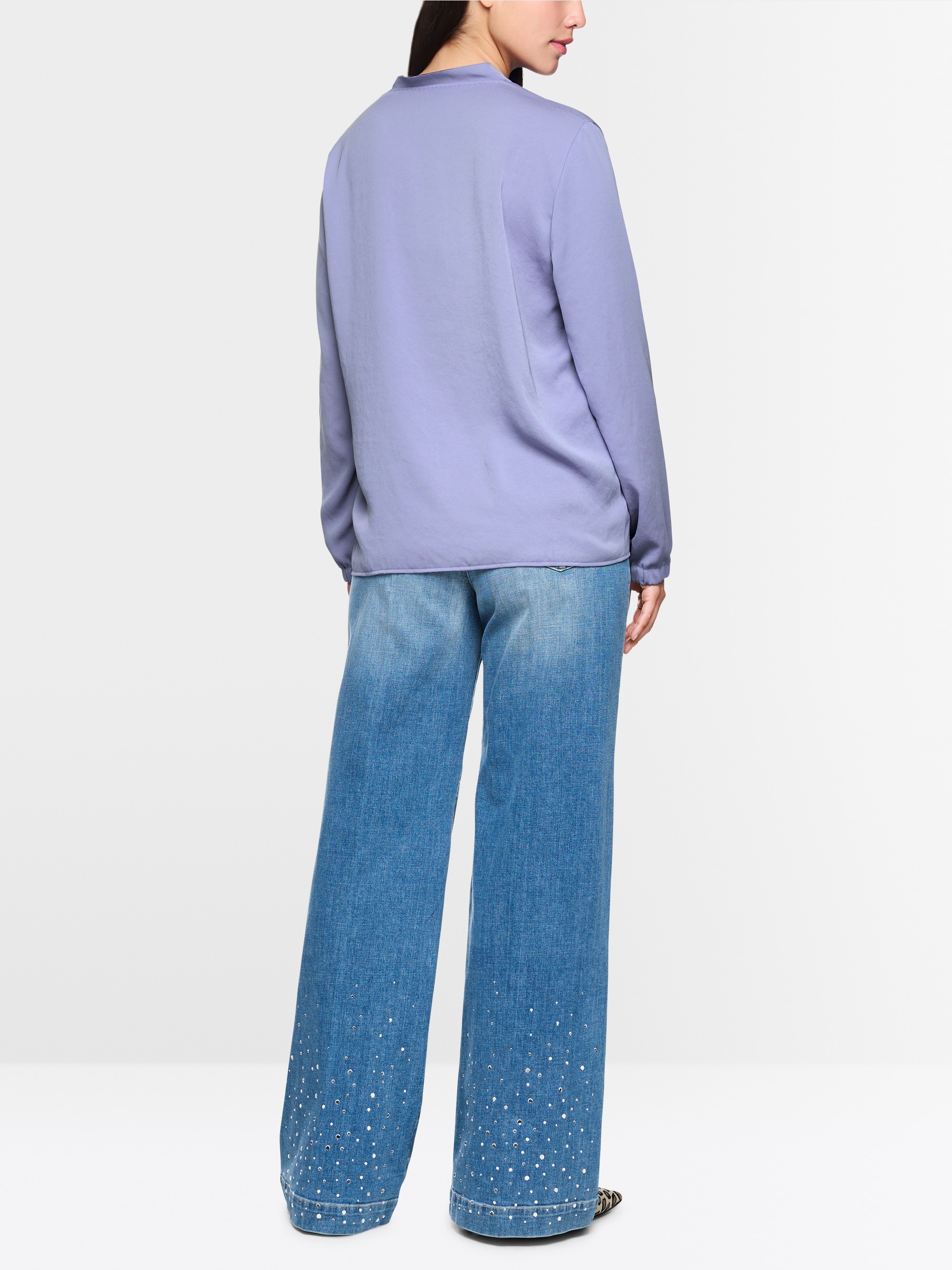 Blouse col en V "Rethink Together"