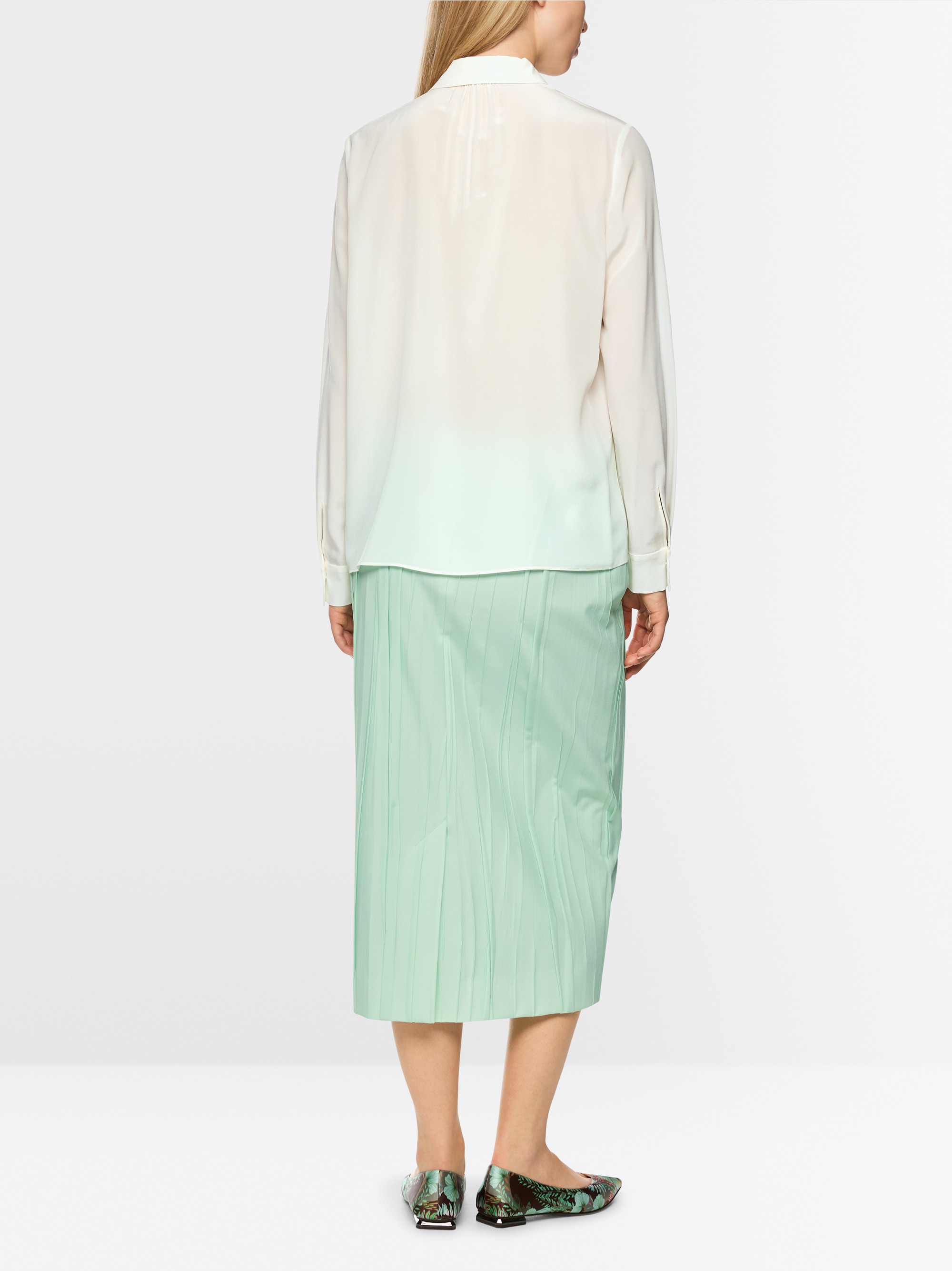 Edle Seidenbluse