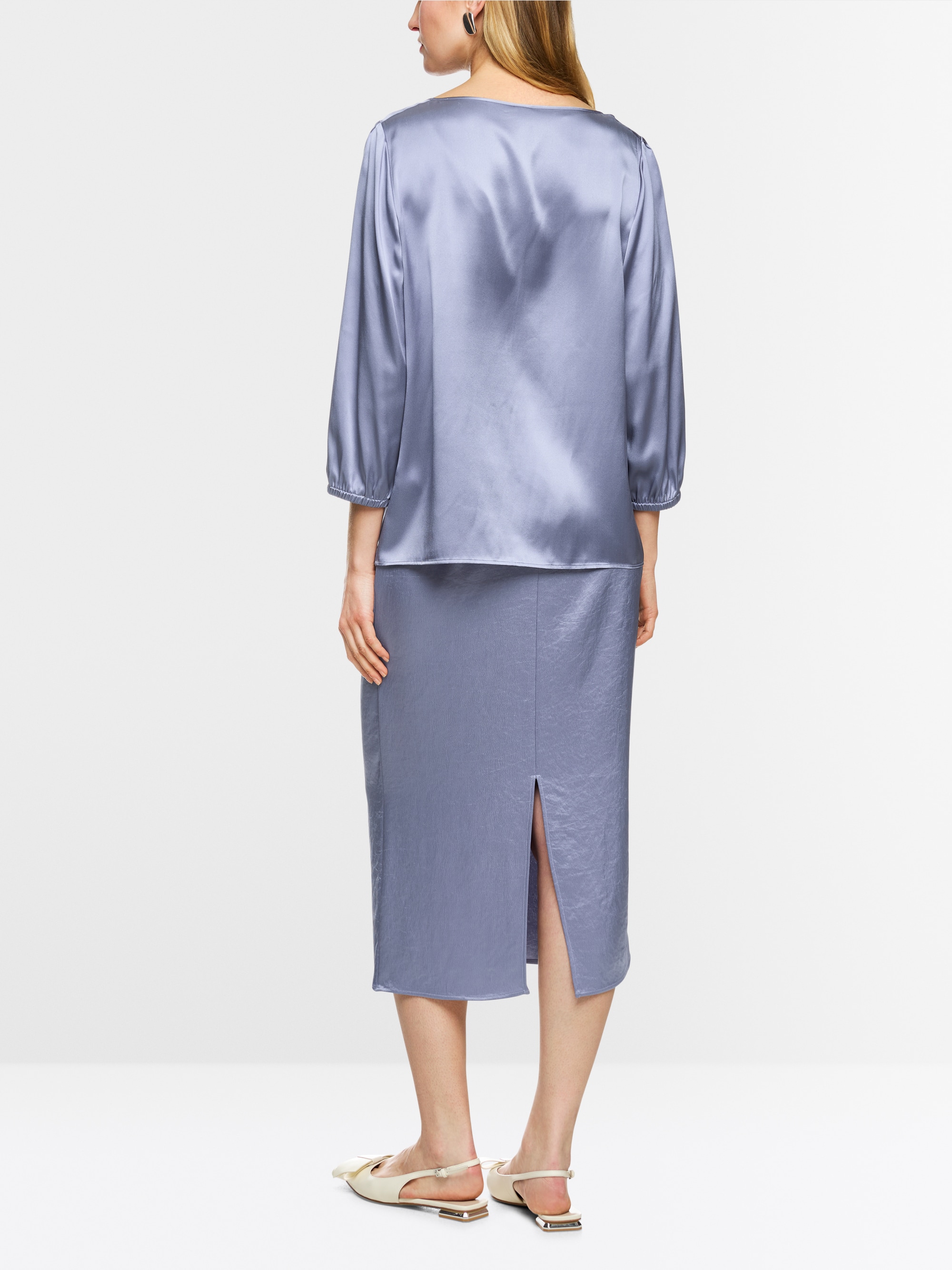 Blouse en soie ample
