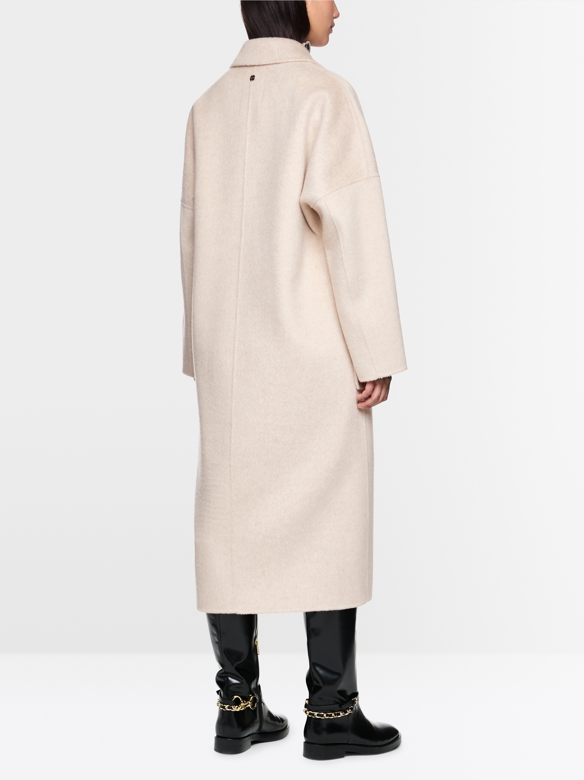 Manteau oversize luxueux