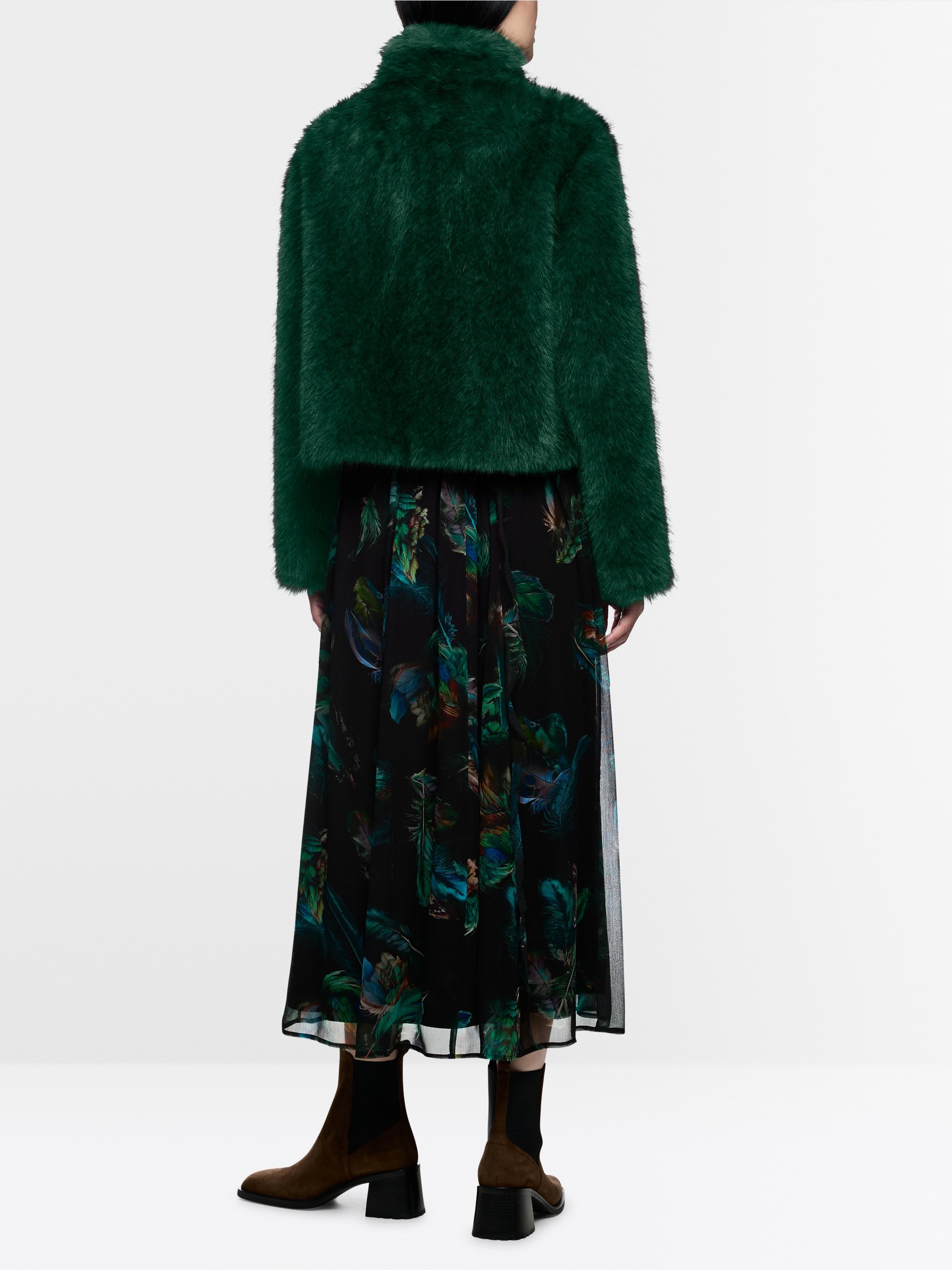 Cosy faux fur jacket