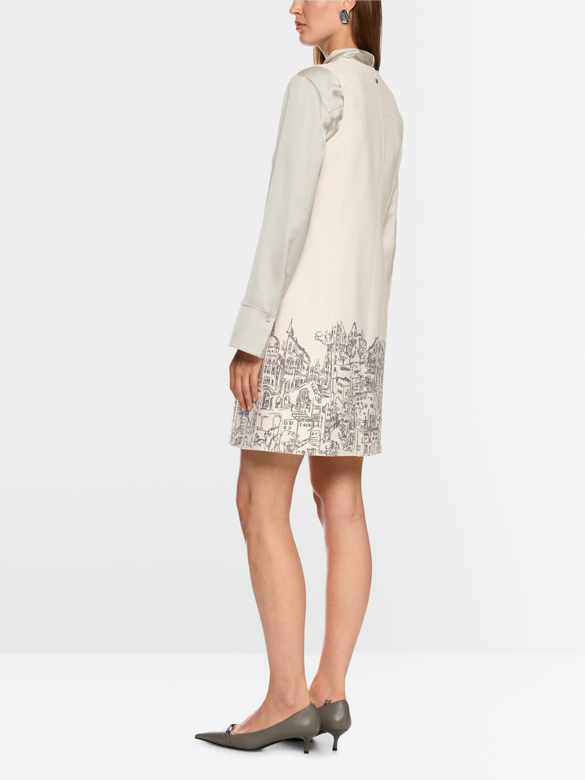 Robe en laine bouillie Knitted in Germany