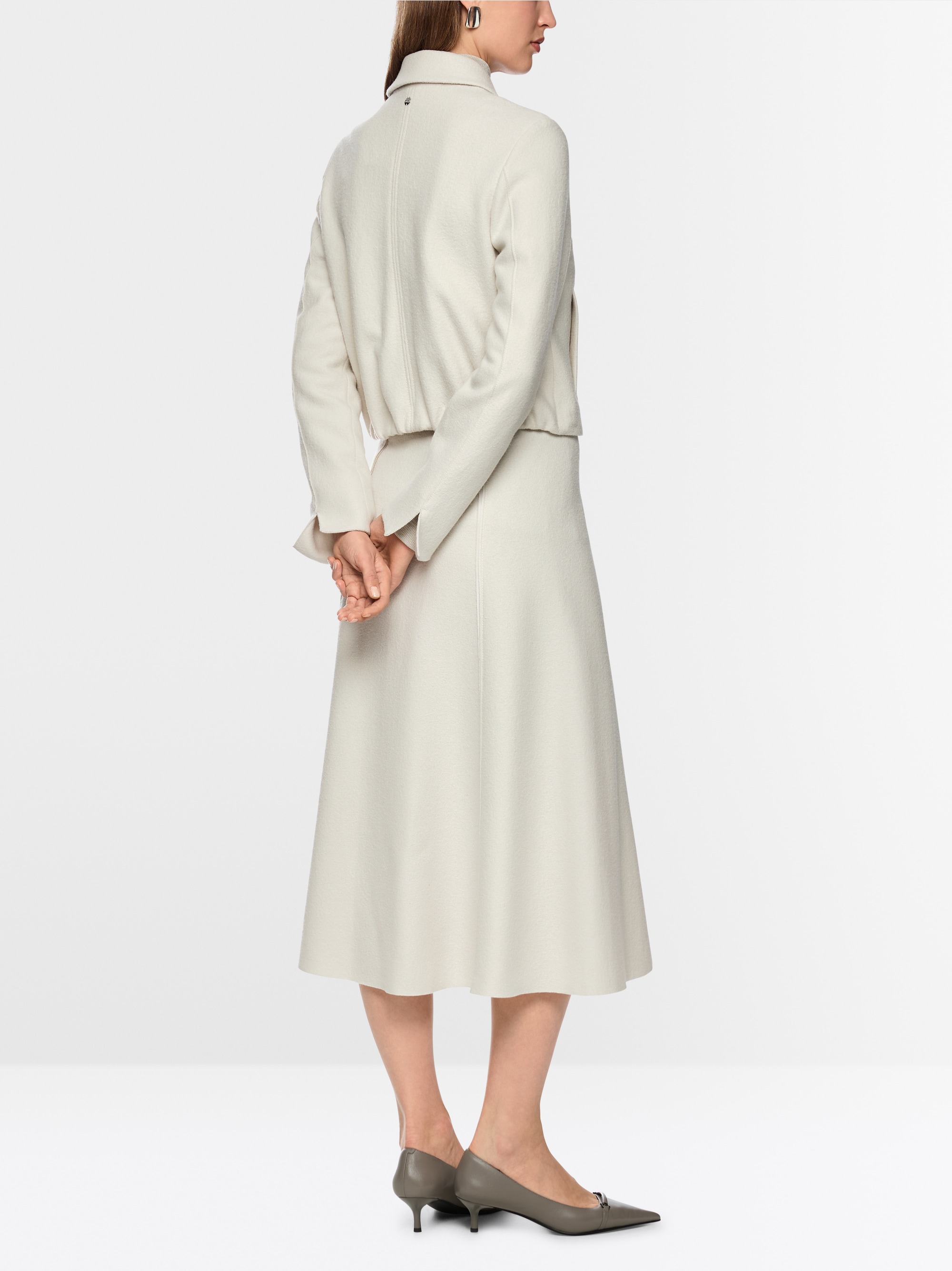 Veste en laine vierge Knitted in Germany