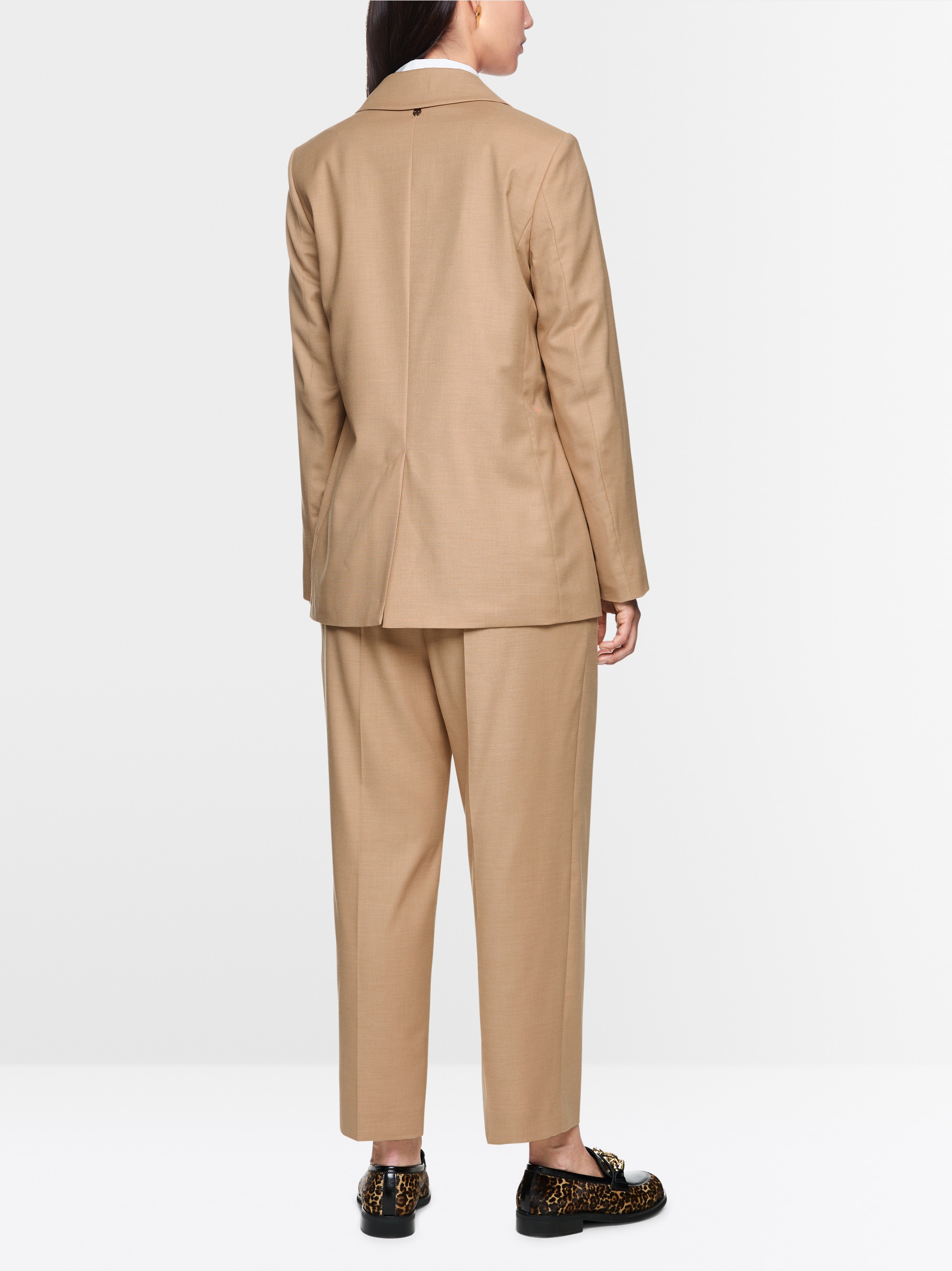 Blazer met opstaande revers