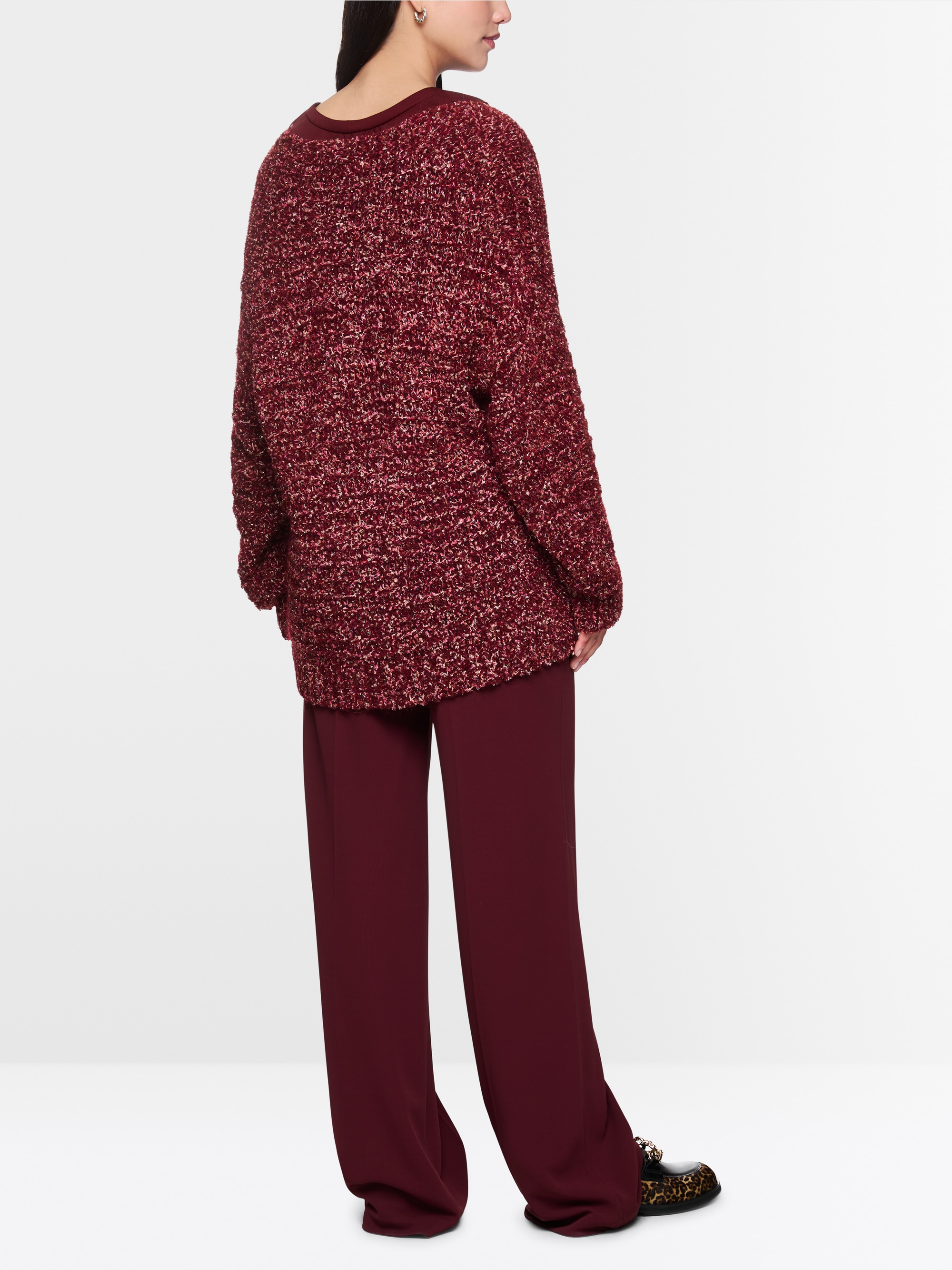 Cardigan scintillant tricoté en Allemagne