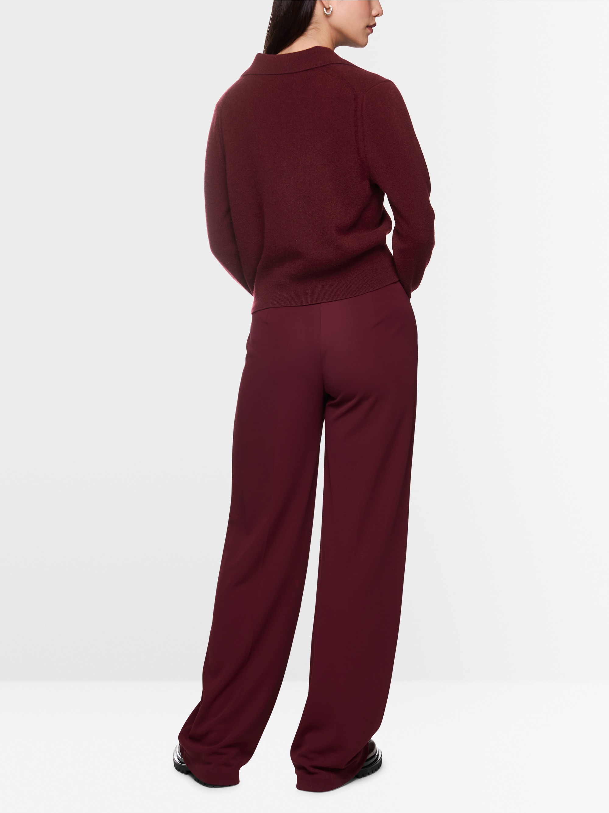 Cardigan court en cachemire
