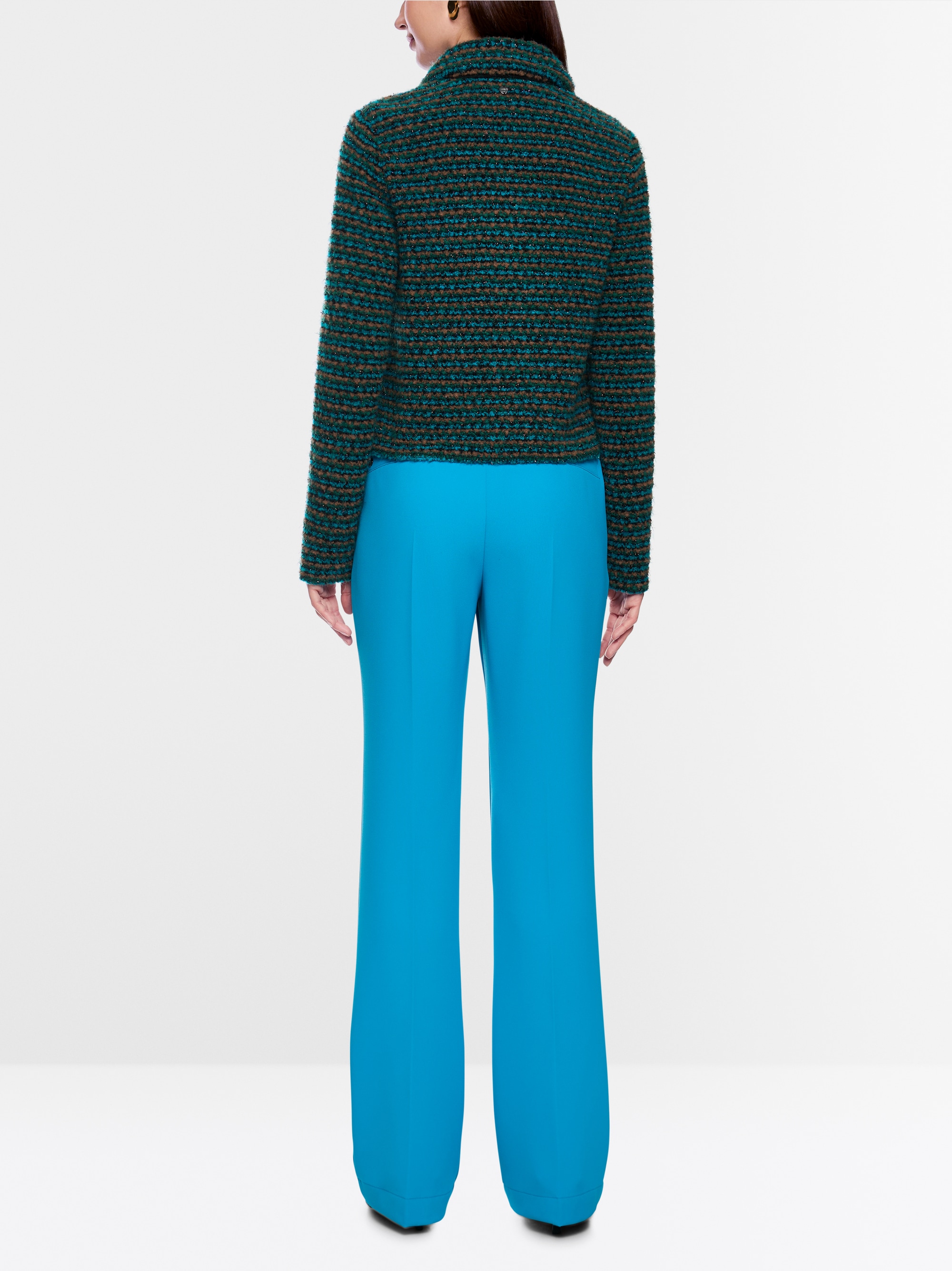 Cardigan tricoté en Allemagne avec lurex