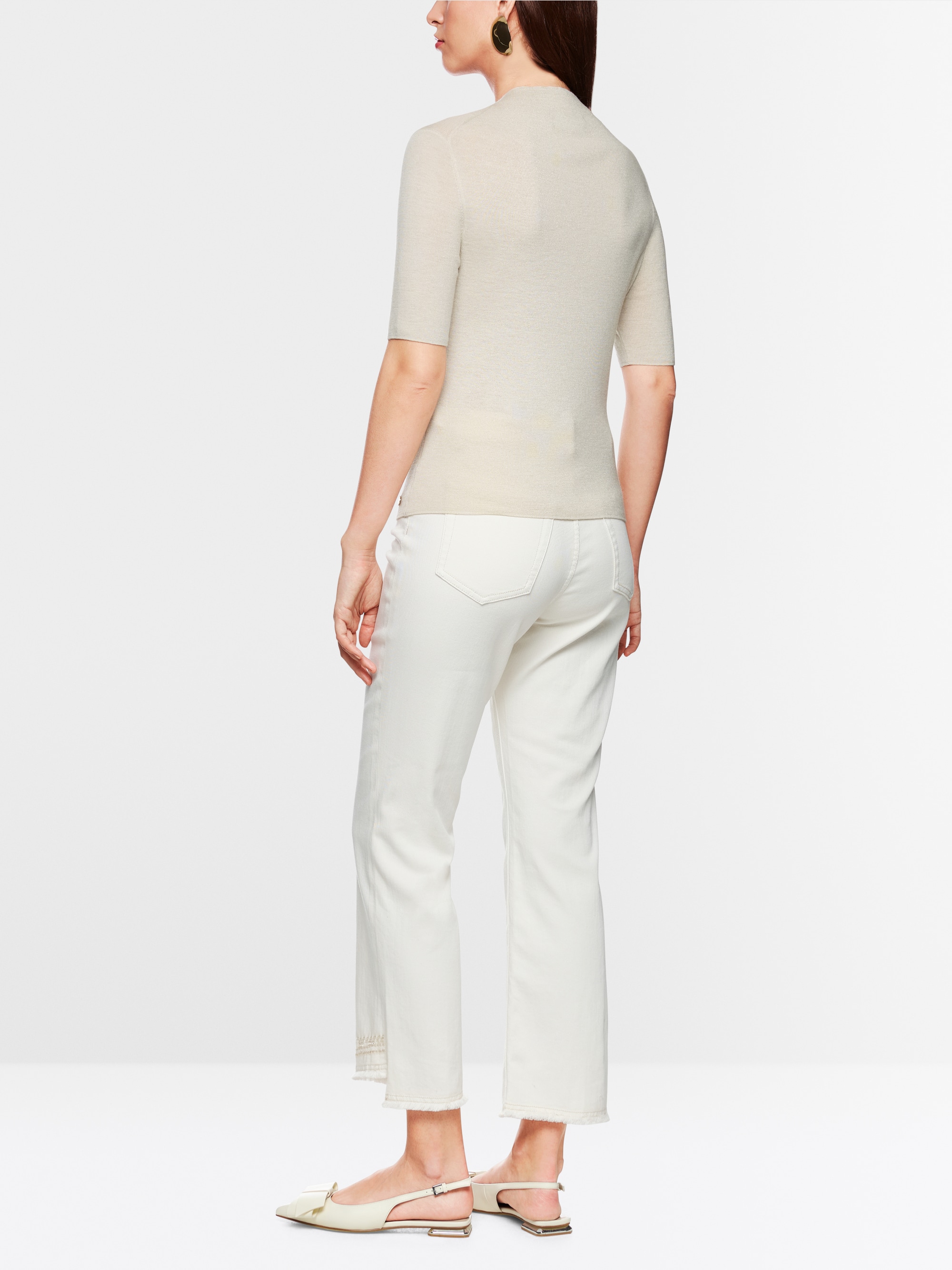 Pullover mit Lurex Details