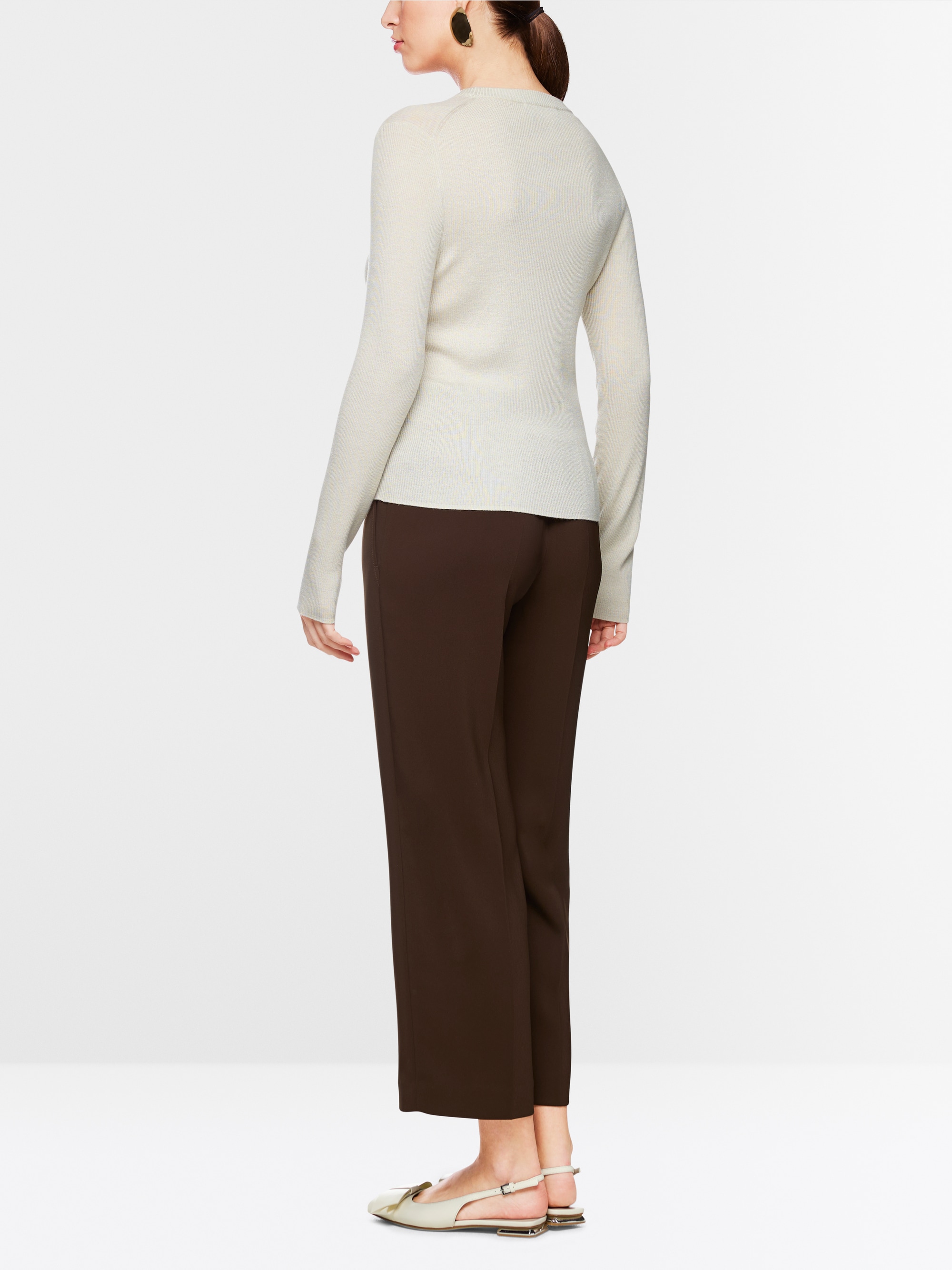 Rippstrick Pullover