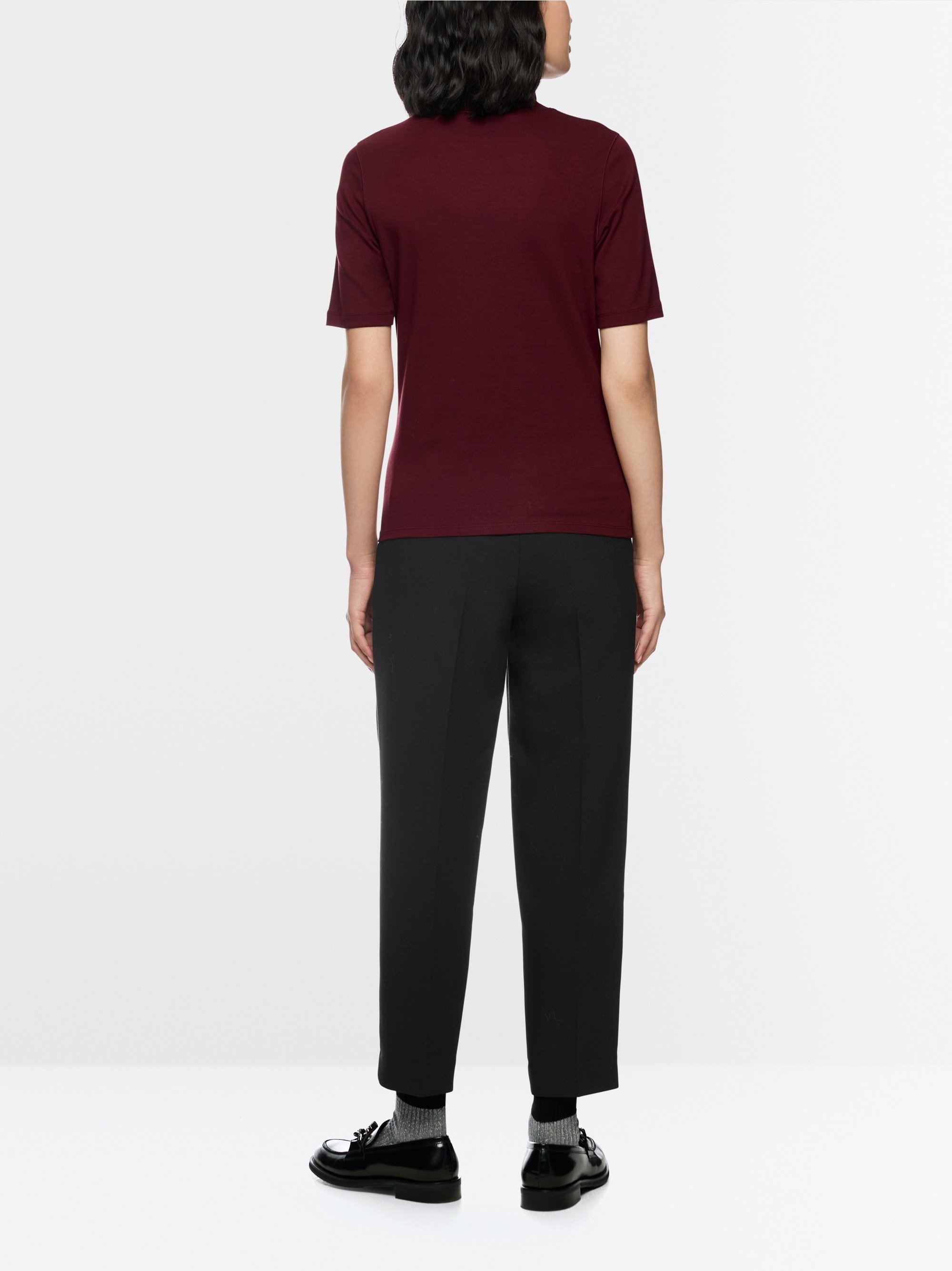 Turtleneck T-shirt