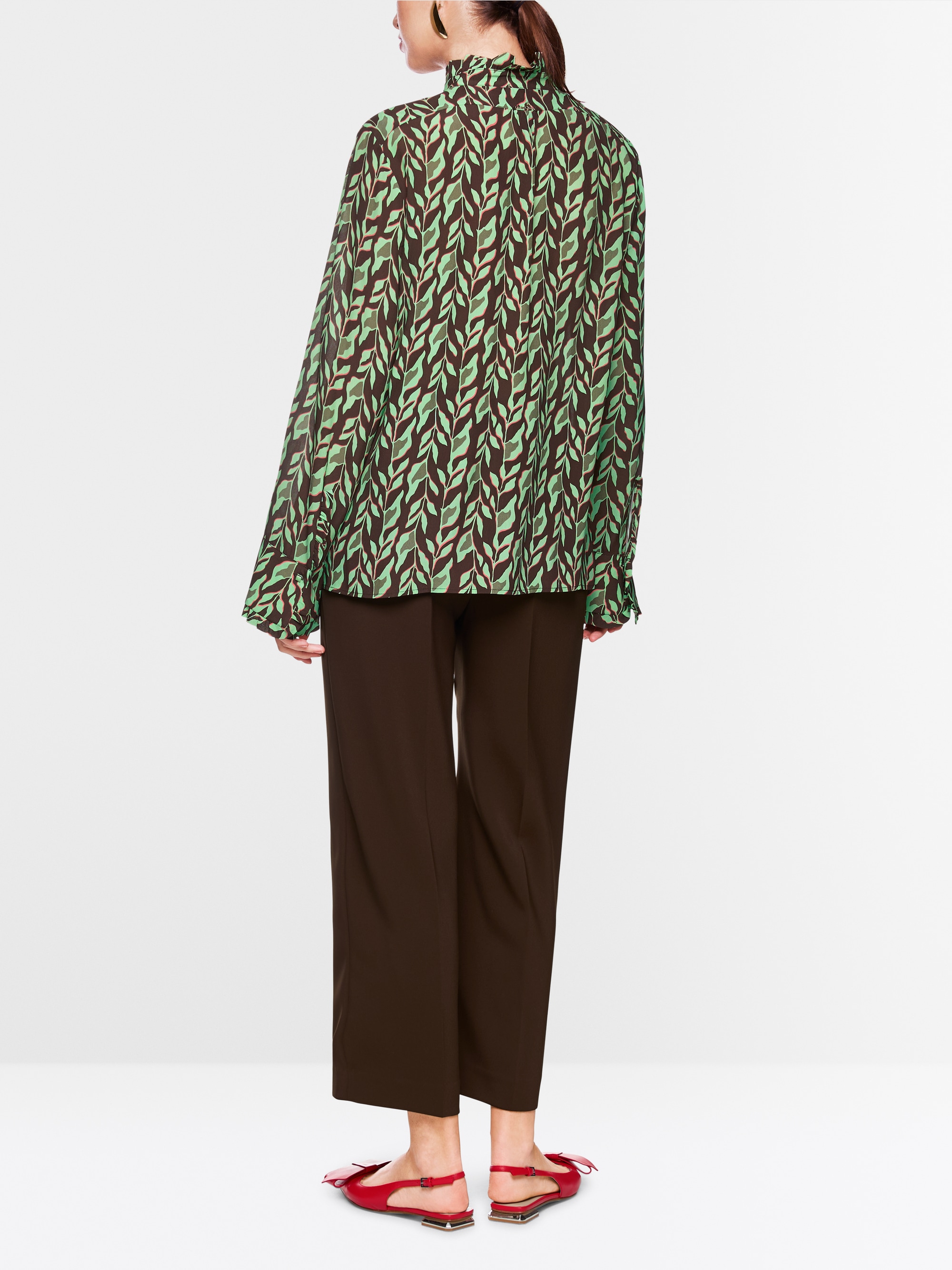 Blouse raffinée en viscose
