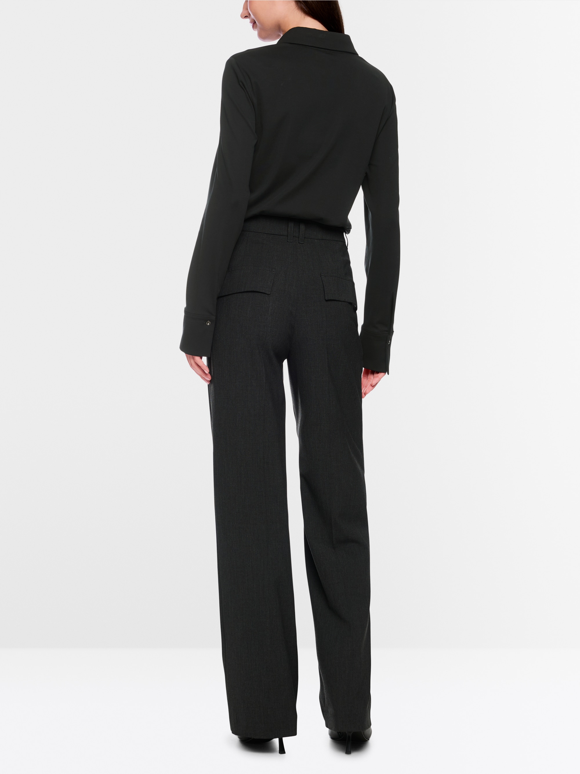 Cotton stretch shirt blouse