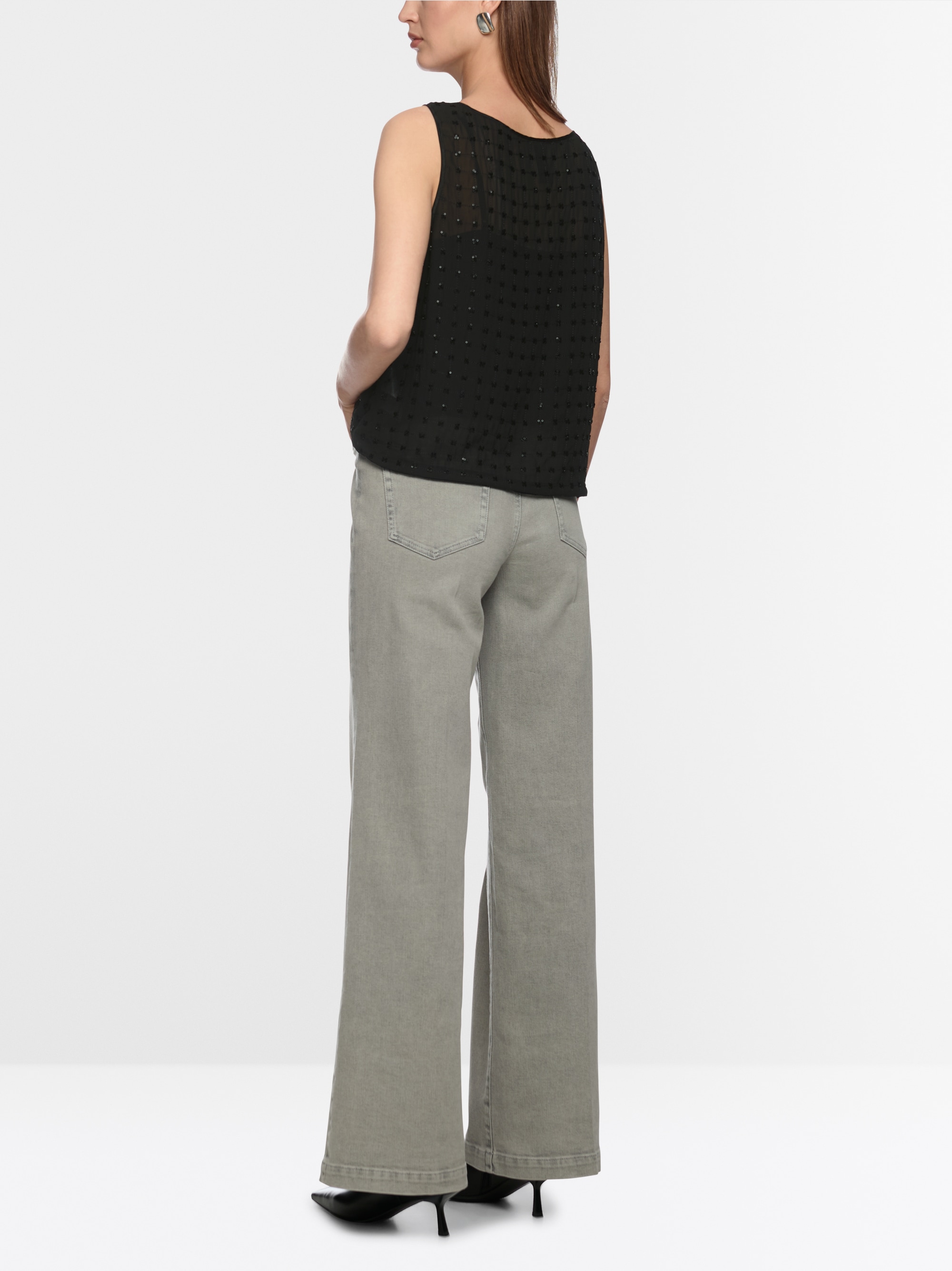 Top à paillettes