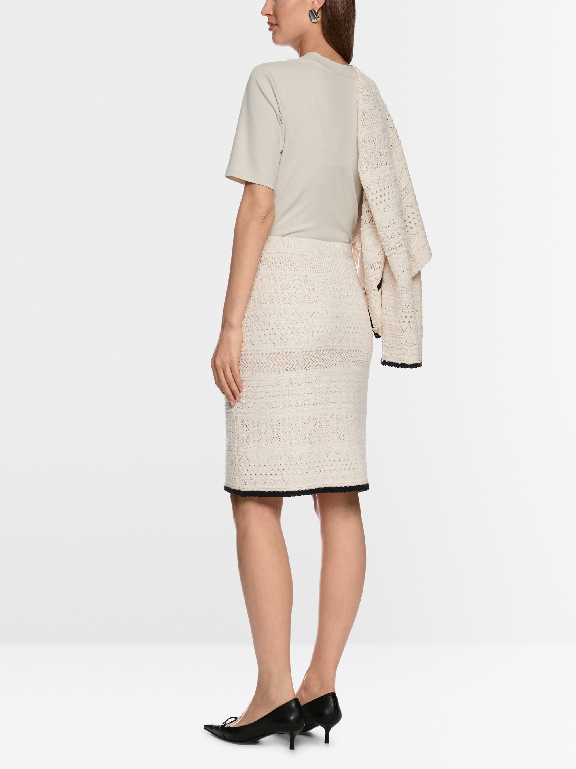 Knitted in Germany ajour skirt