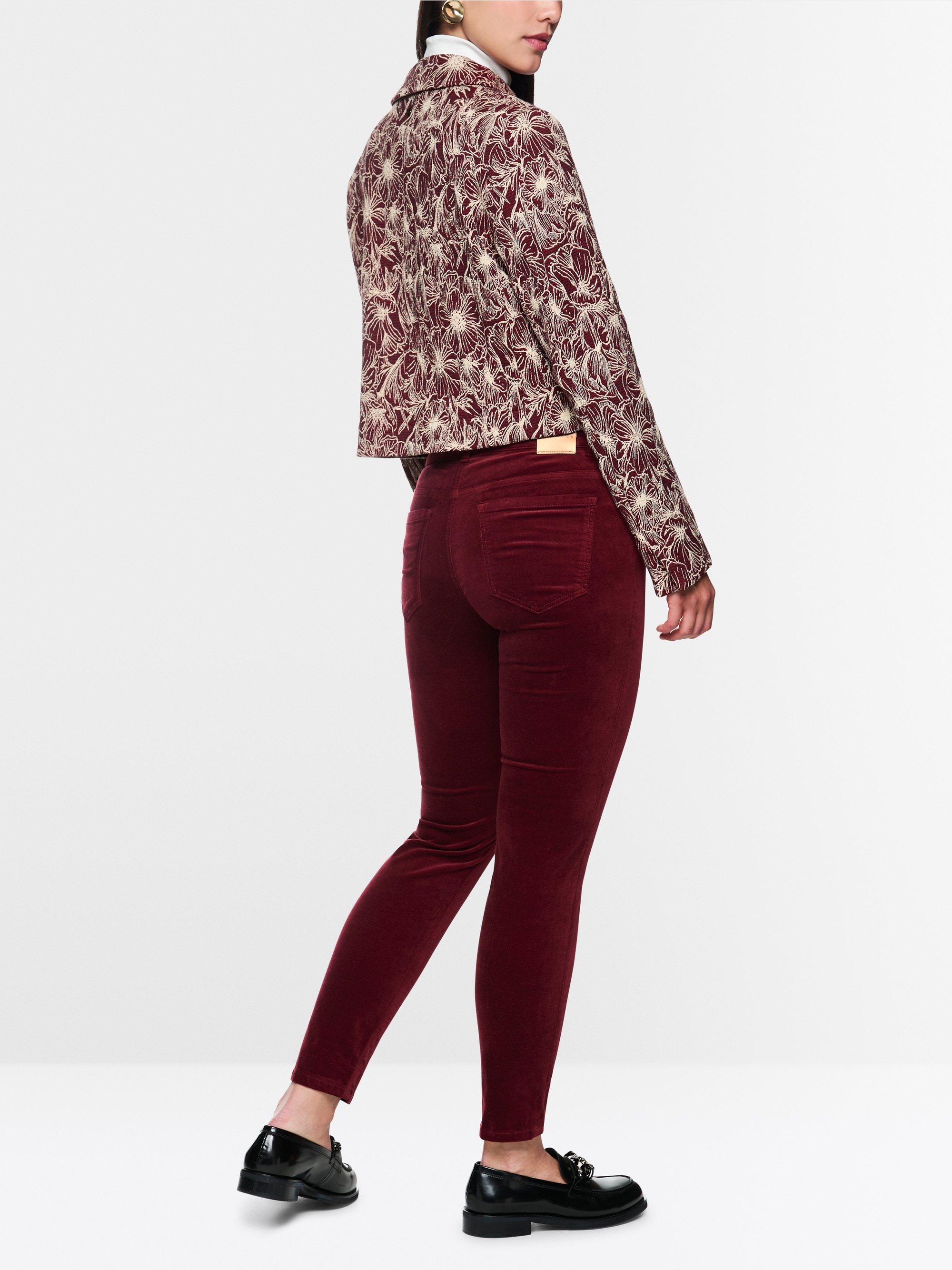 Pantalon slim SILVI taille basse