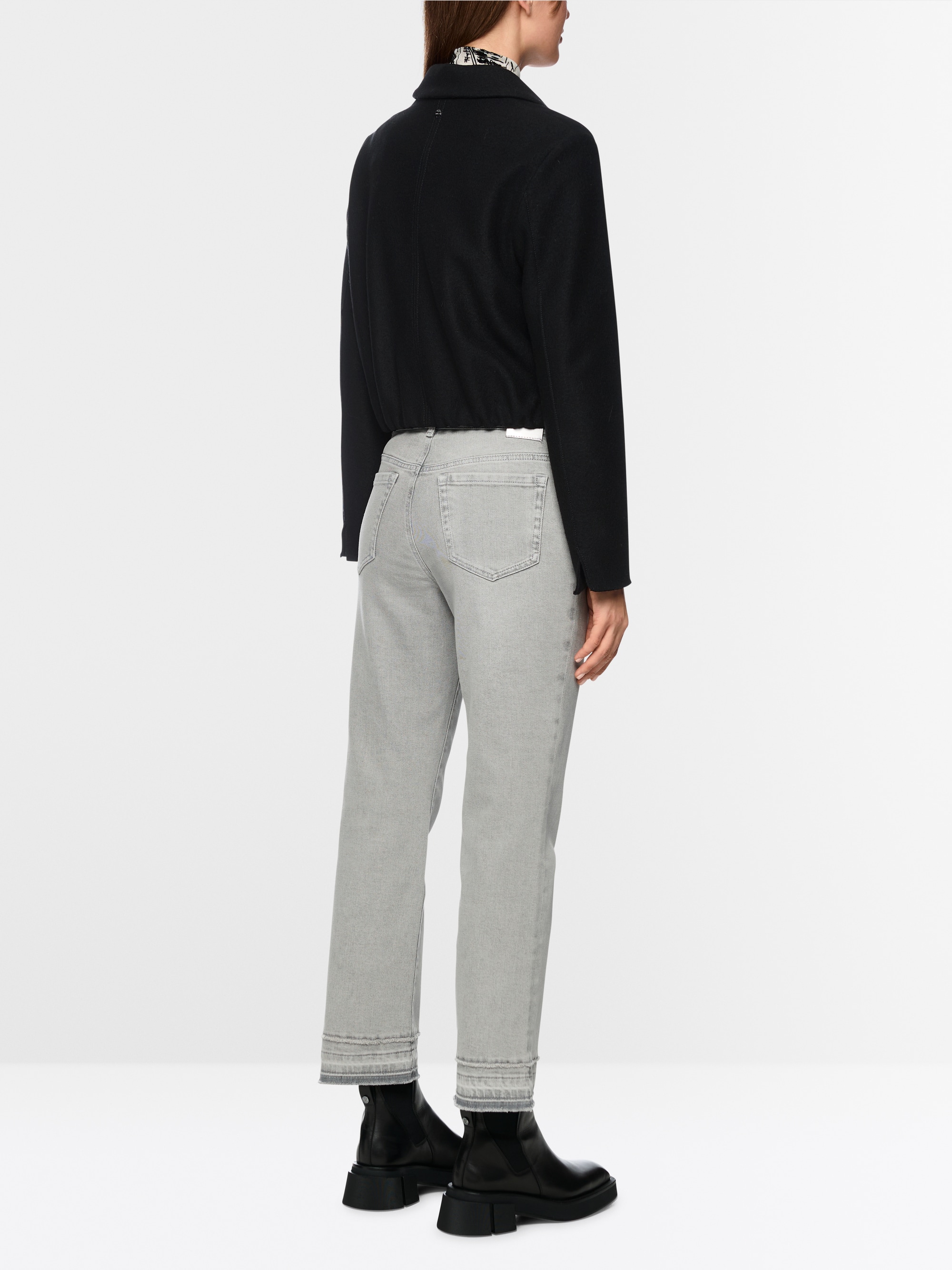FORLI jeans with flower appliqué