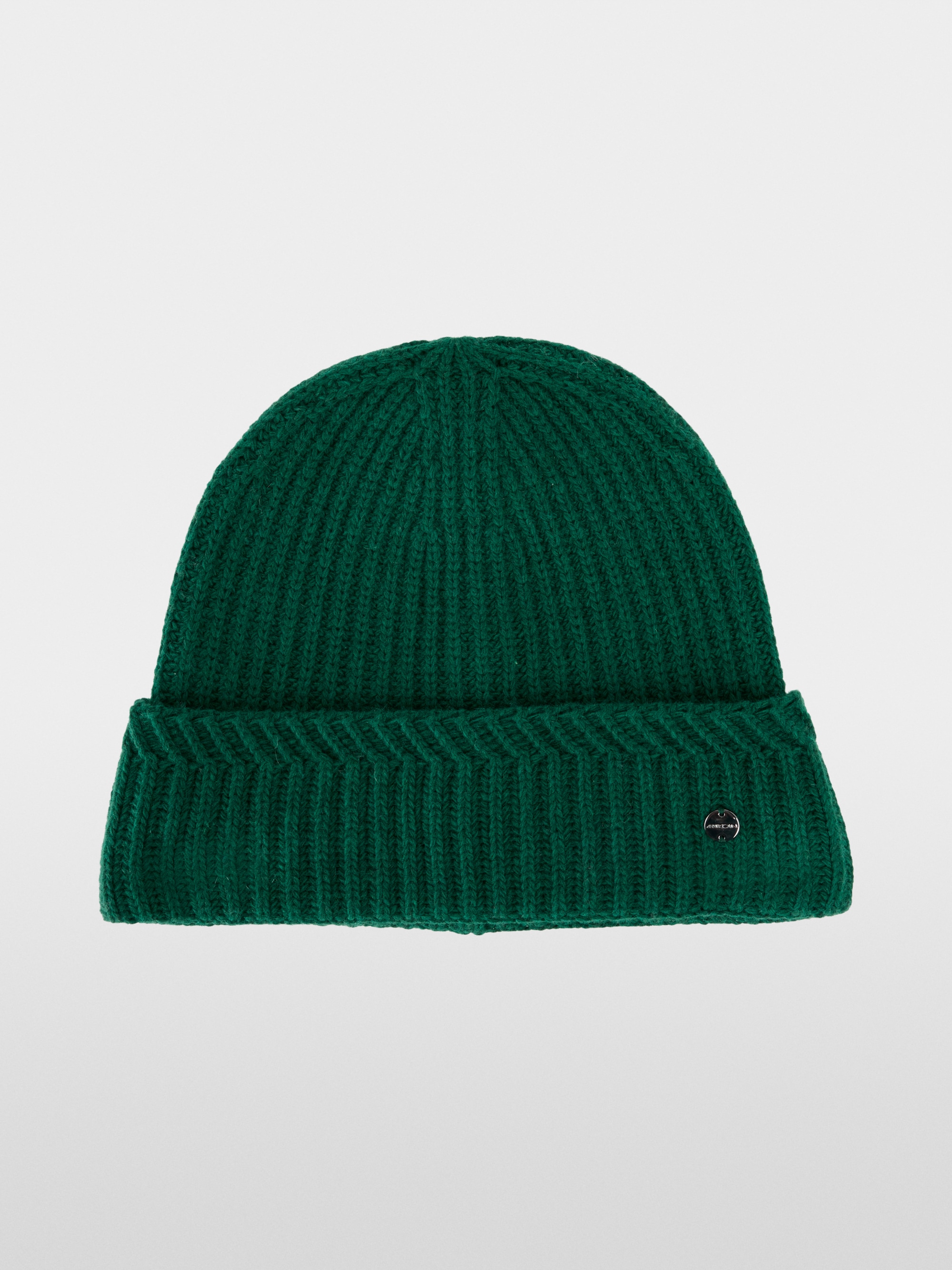 Chunky knit hat in wool blend