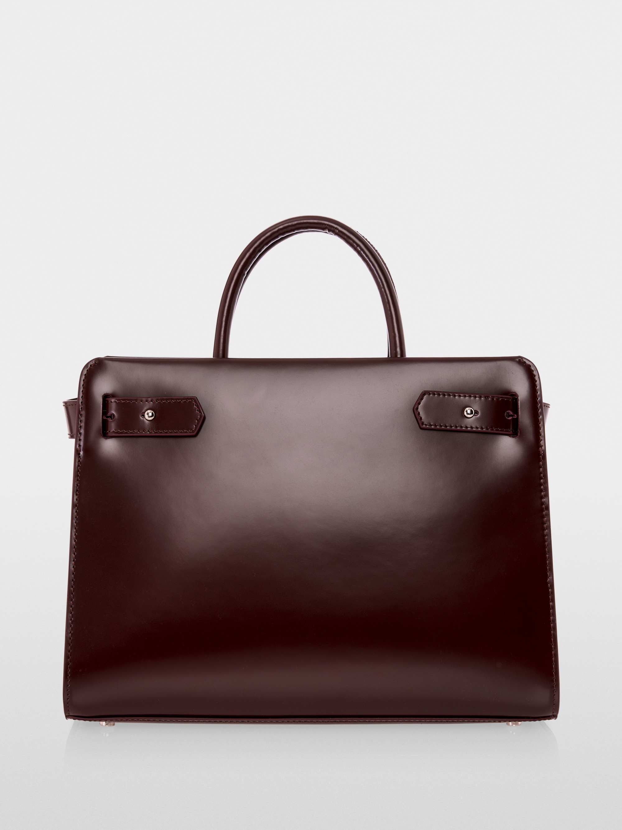 Sac à main élégant avec boucle logo