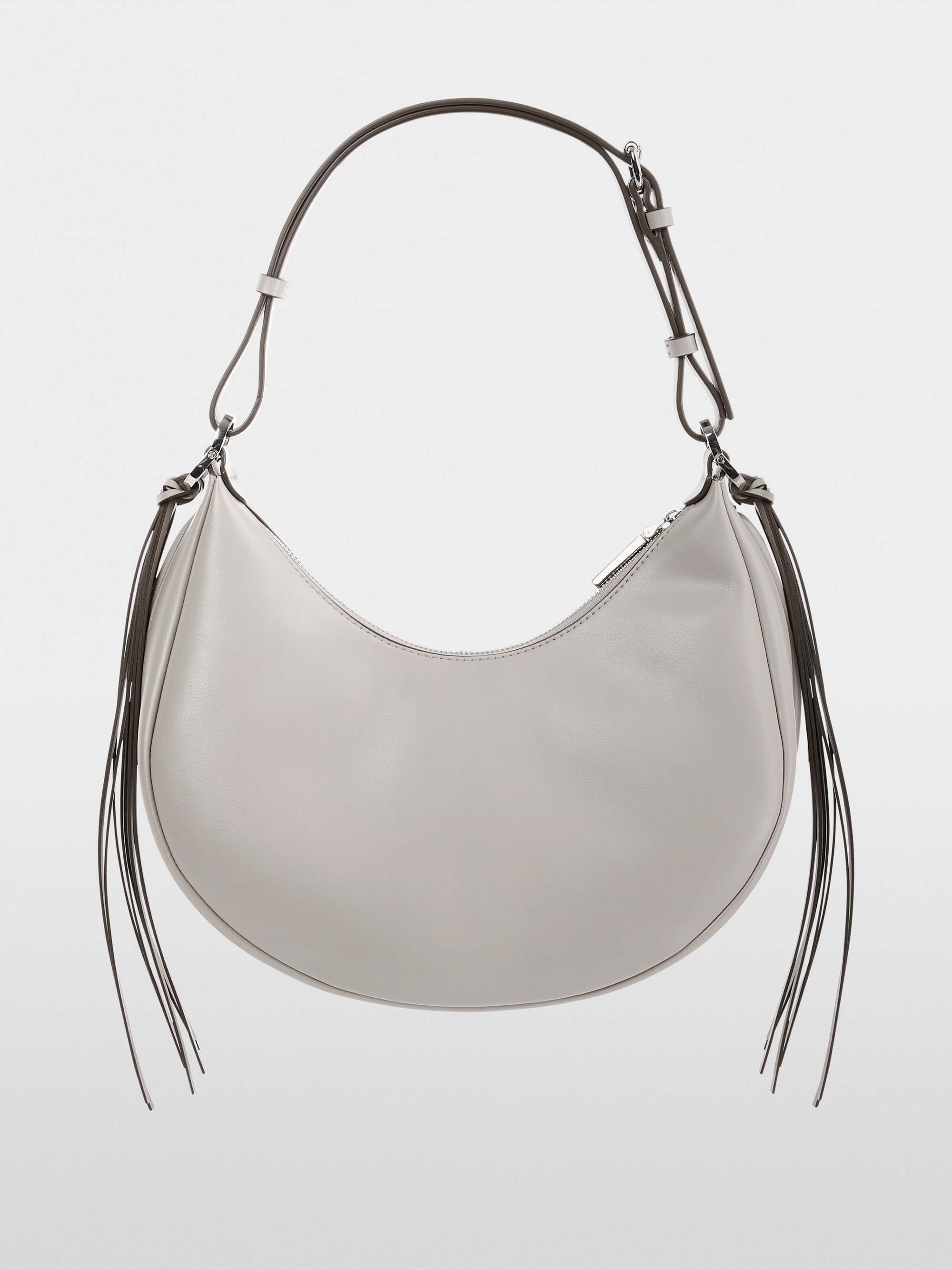 Schultertasche in Halbmondfrom