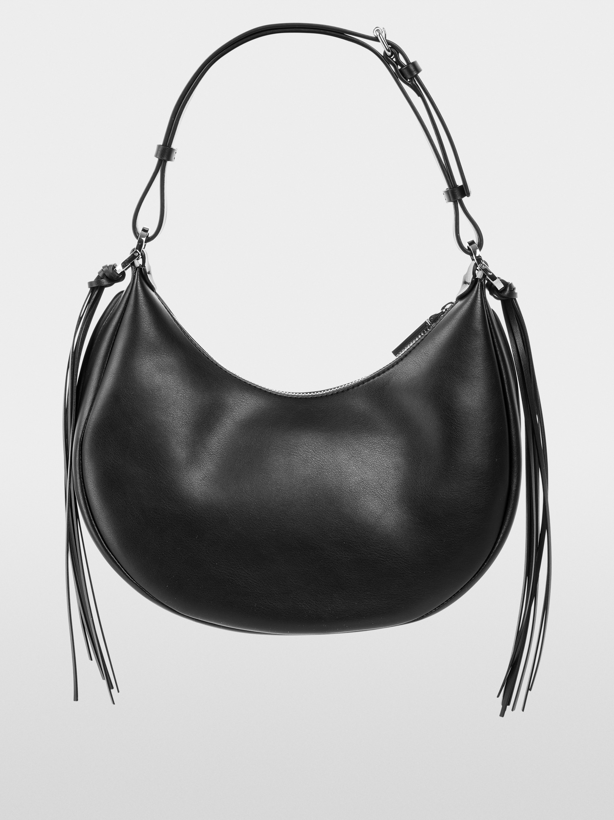Schultertasche in Halbmondfrom