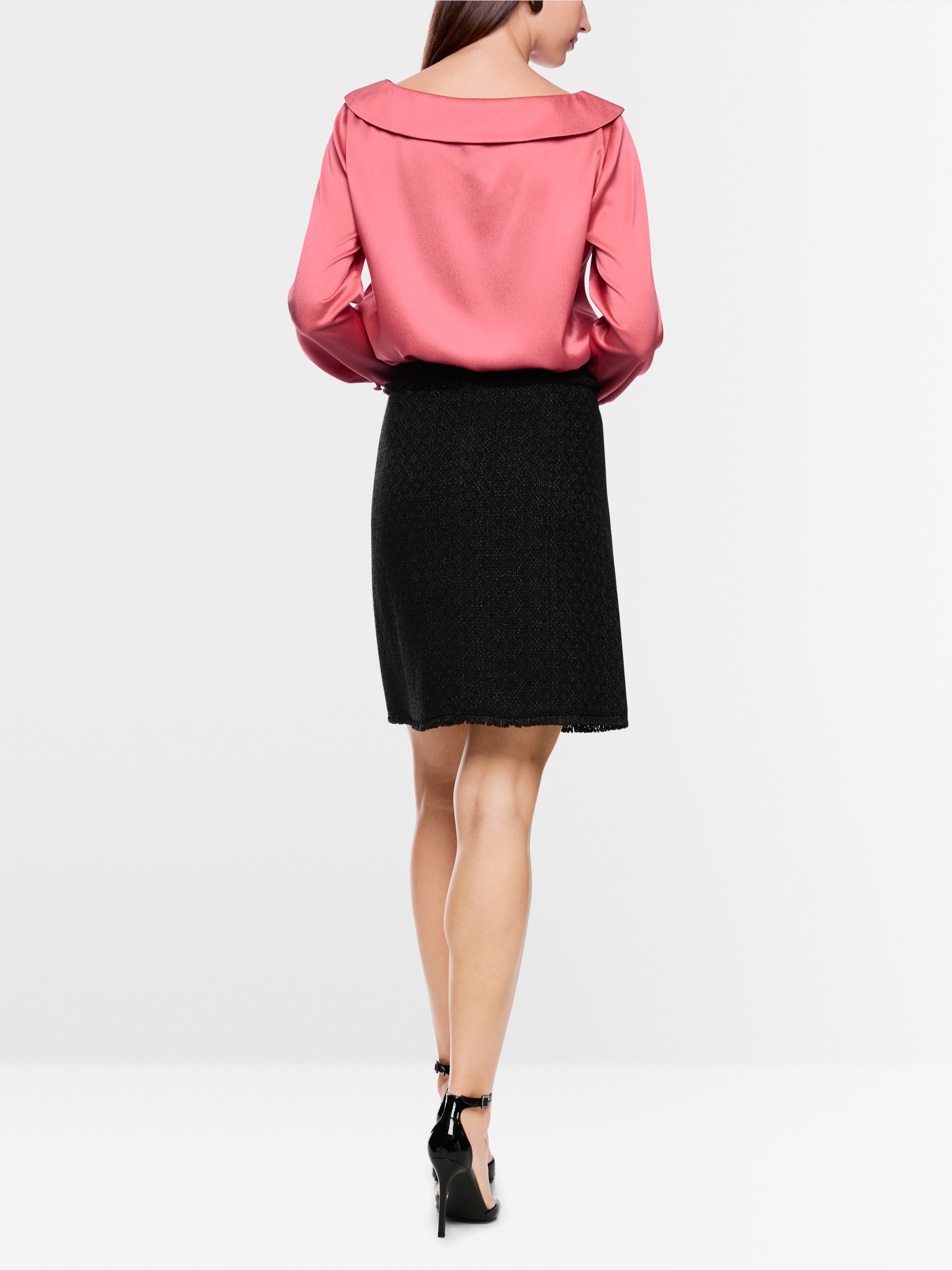 Elegante zijden blouse