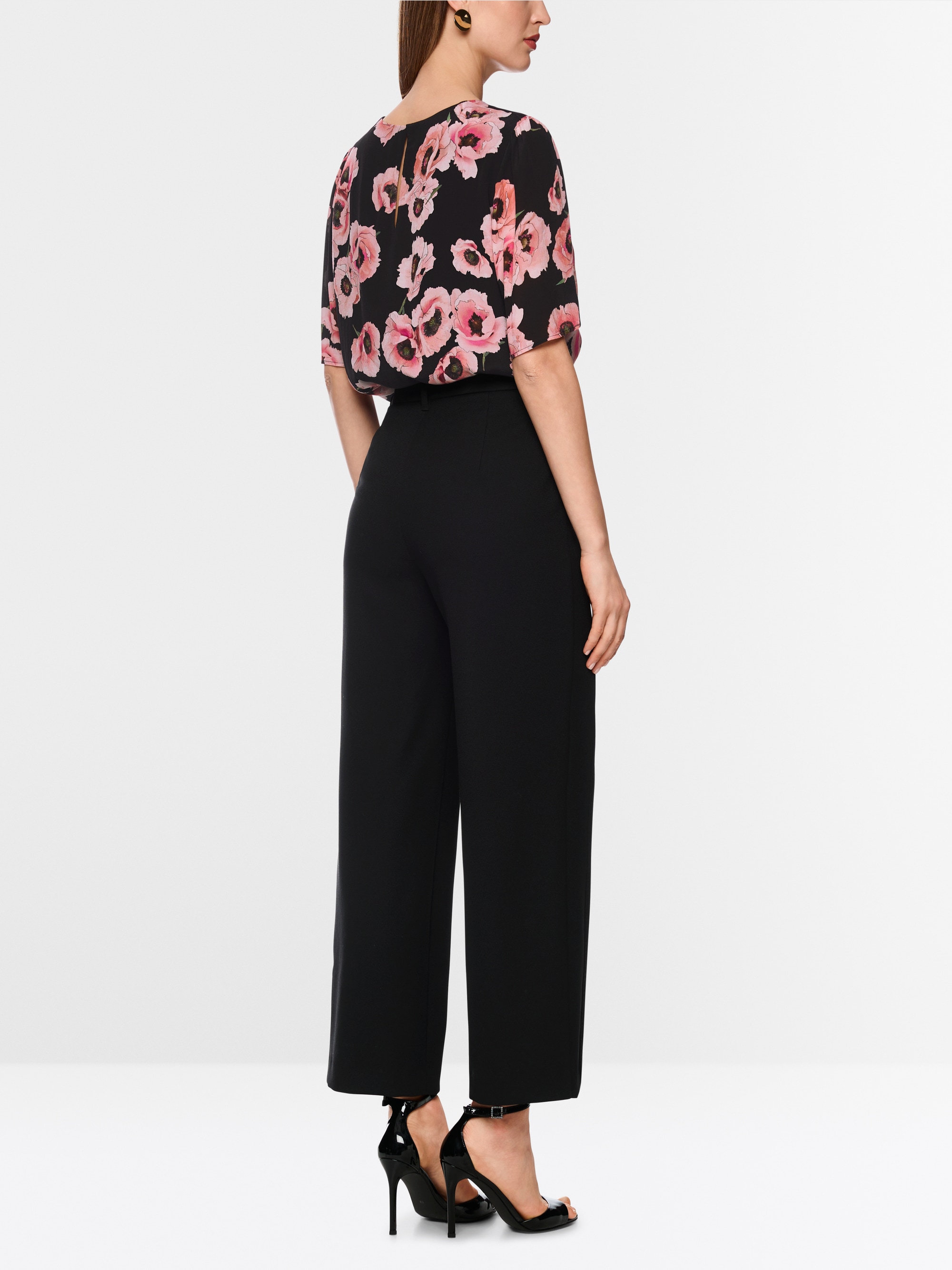 Blouseshirt met bloemenmotief