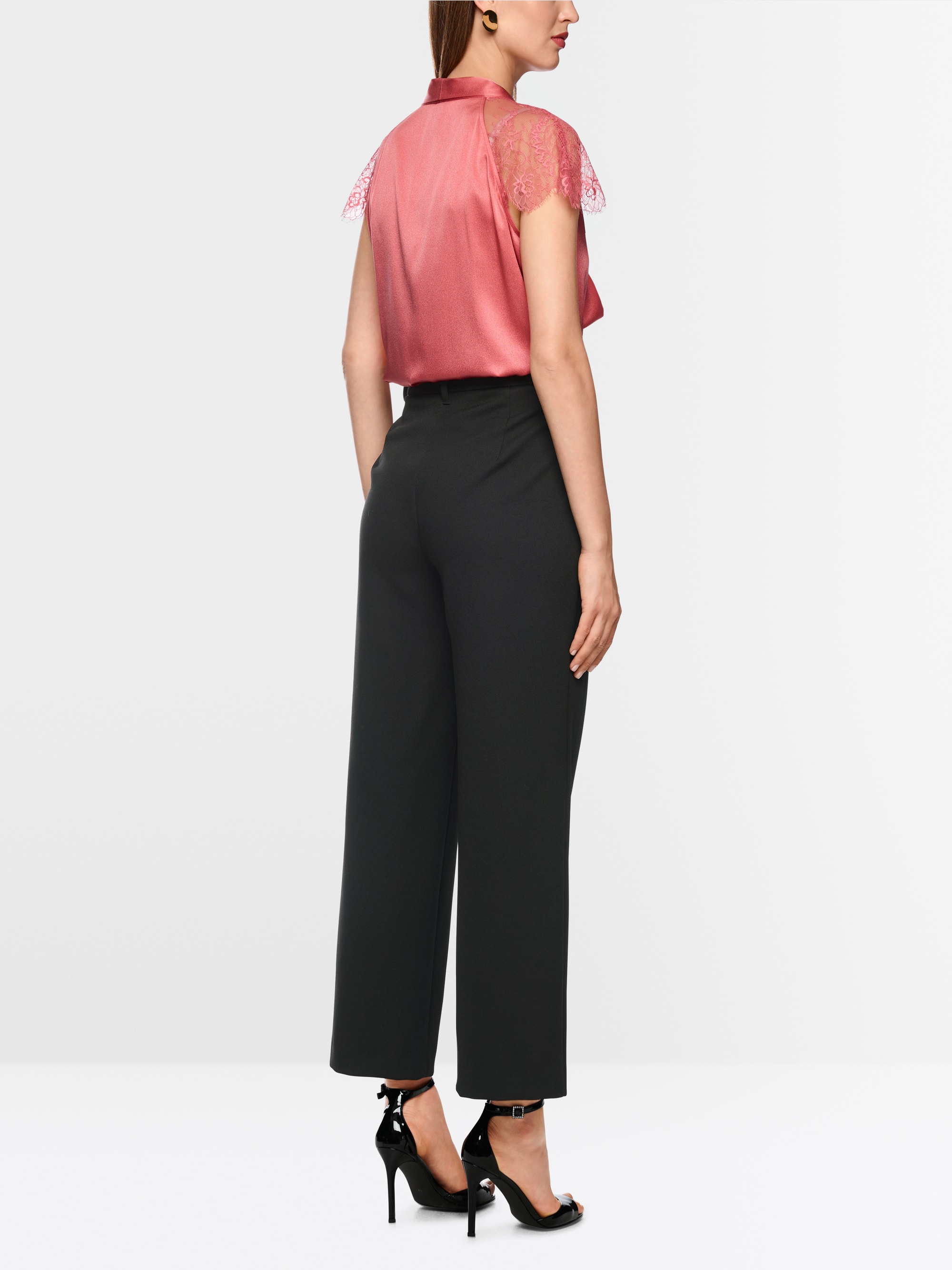 High-Waist Stoffhose FÉS