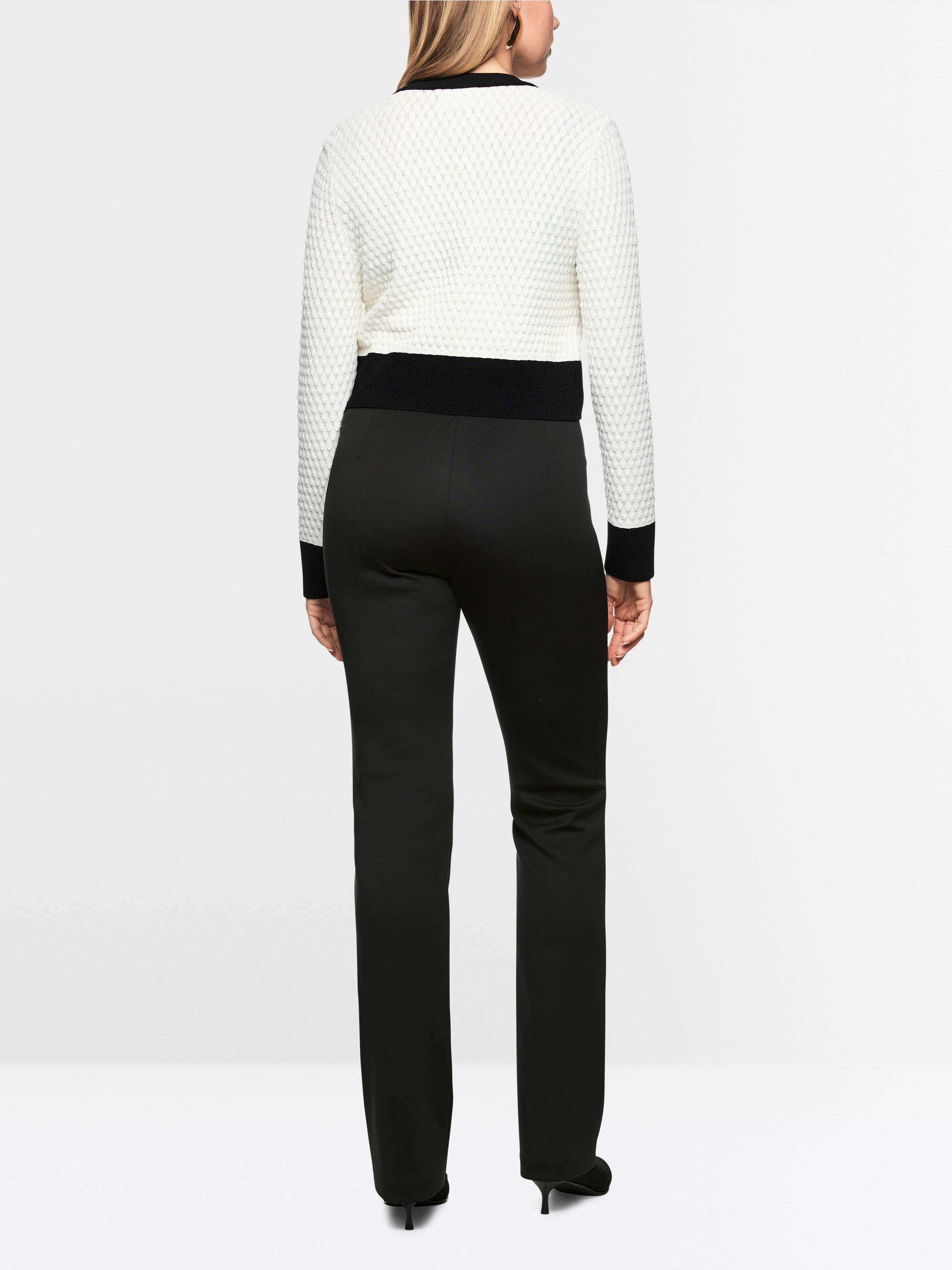 Pantalon FREDERICA en jersey scuba