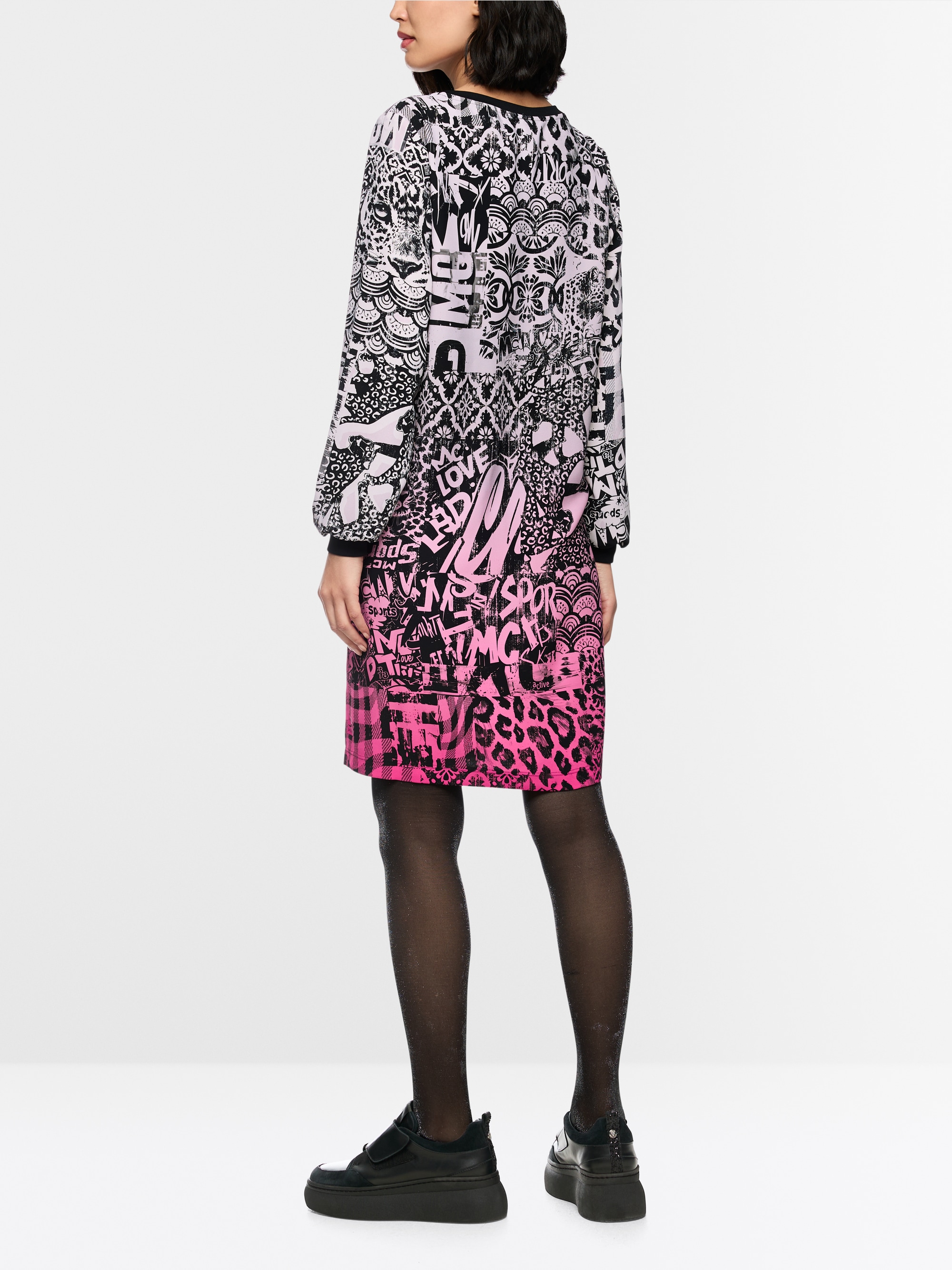Jurk met all-over print