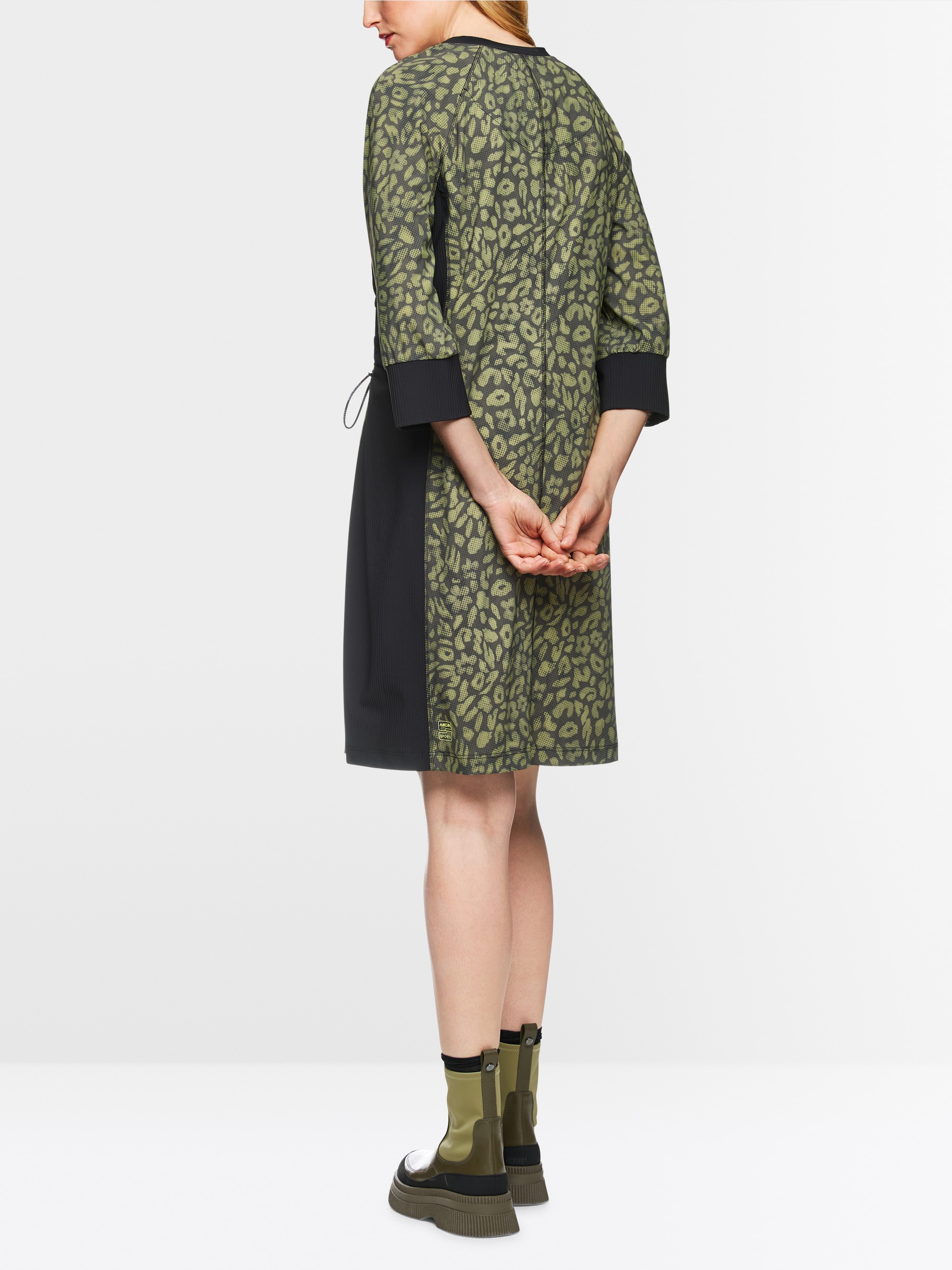 Robe sportive à imprimé léopard