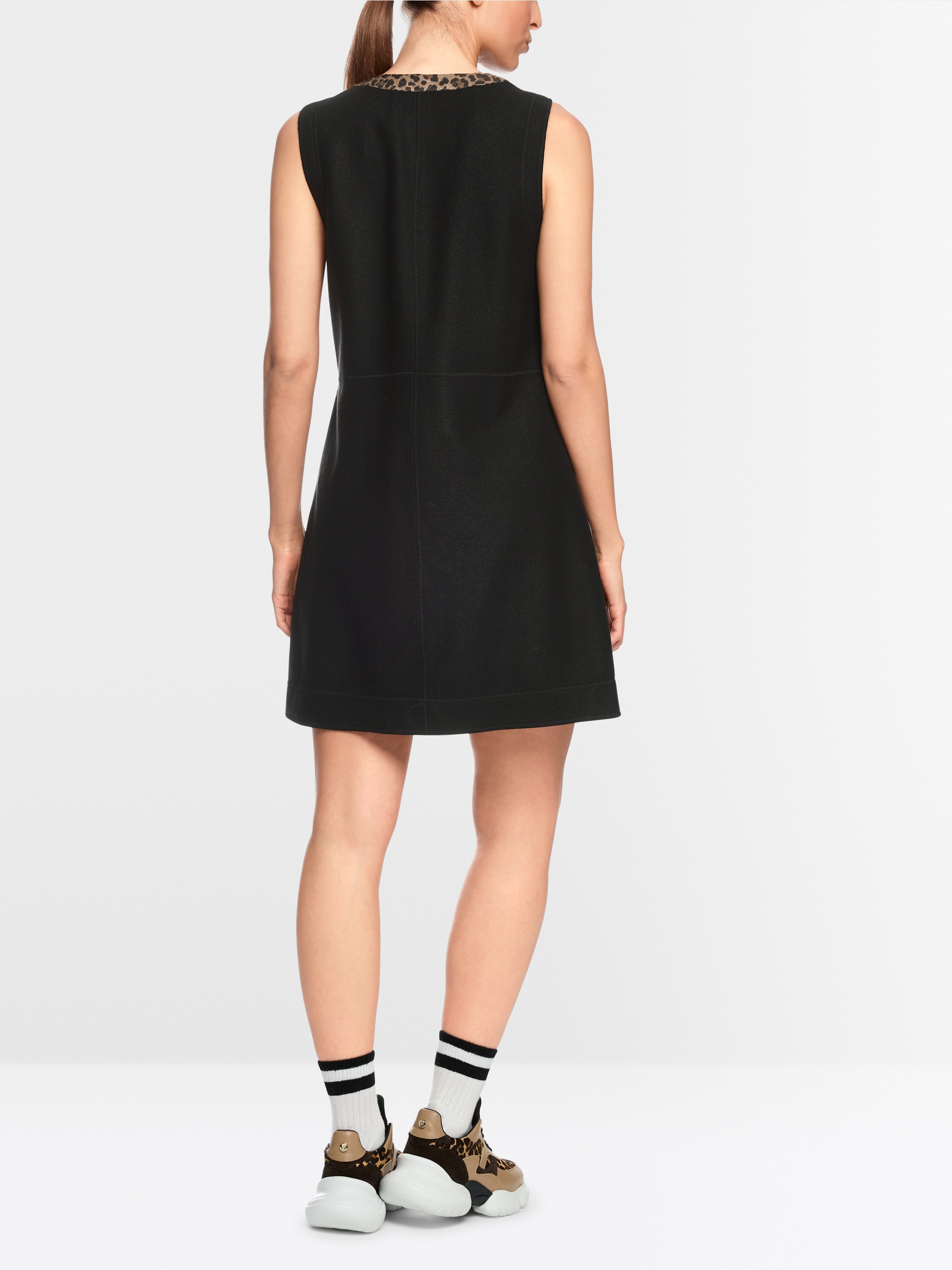 Knitted in Germany sleeveless dress